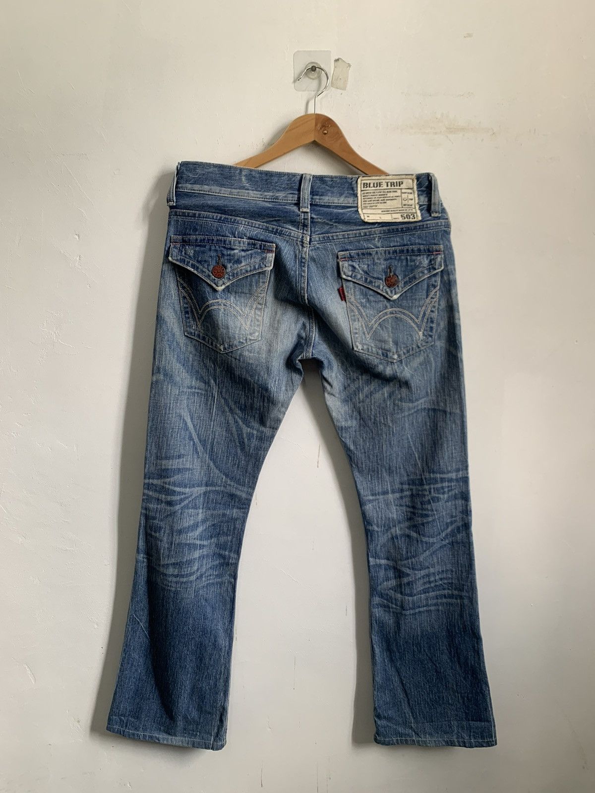 Edwin Edwin Blue Trip Flare Denim Jeans Size US 32 / EU 48 - 2 Thumbnail