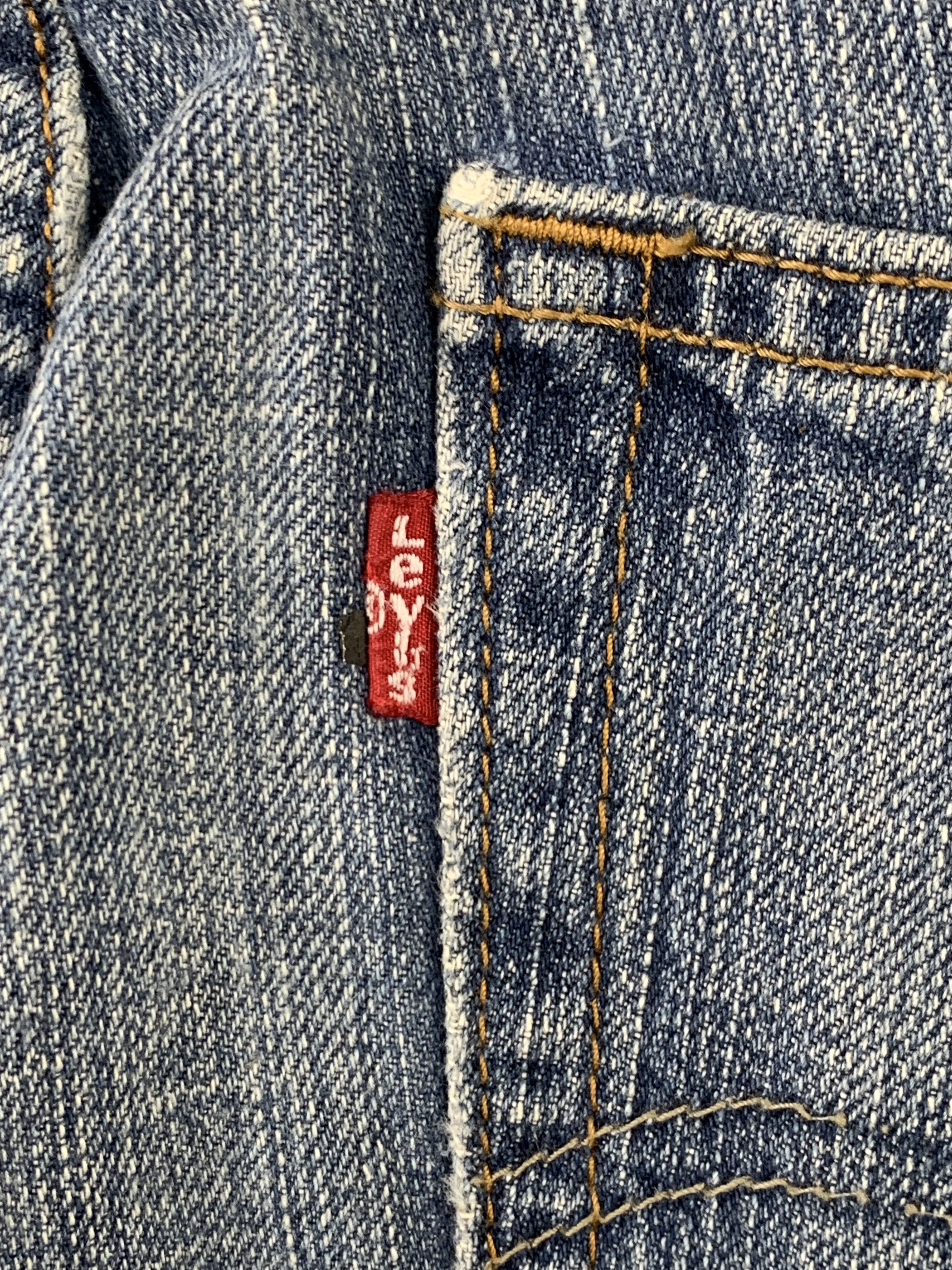 Levi's Vintage Levis 559 Faded Blue Jeans DP2183 Size US 39 - 6 Thumbnail