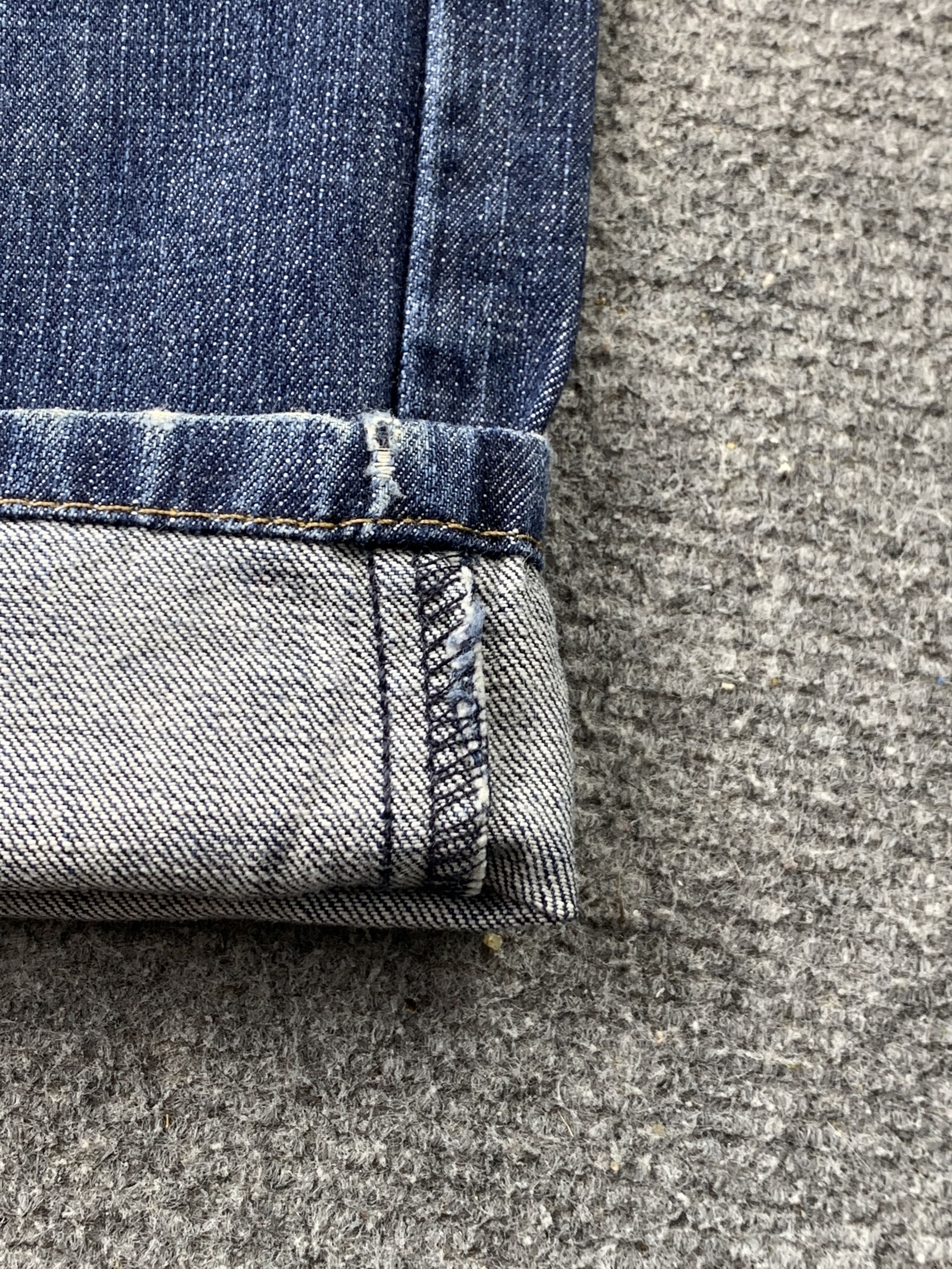 Levi's Vintage Levis 569 Faded Blue Jeans DP2184 Size US 33 - 10 Thumbnail