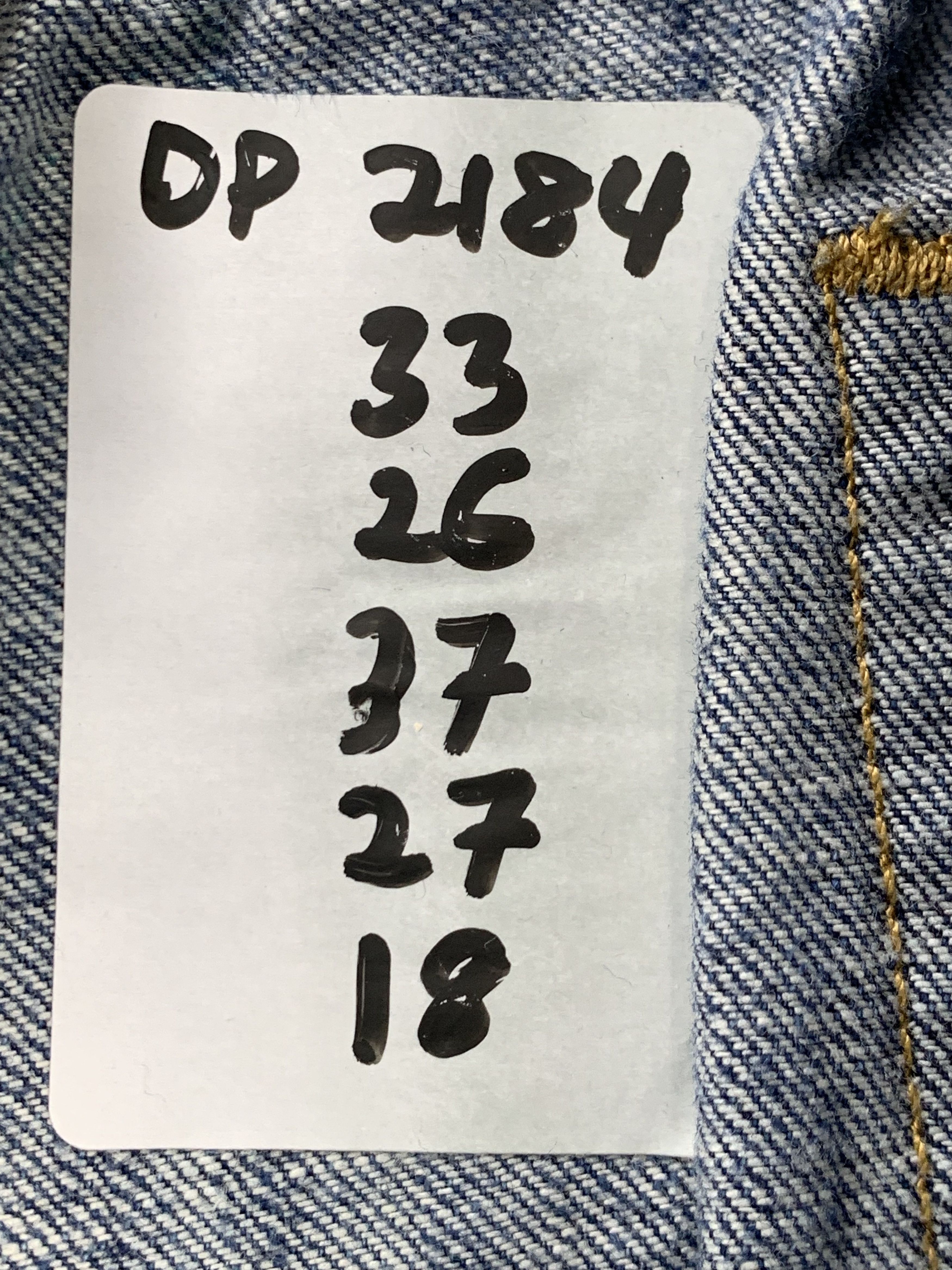 Levi's Vintage Levis 569 Faded Blue Jeans DP2184 Size US 33 - 15 Thumbnail
