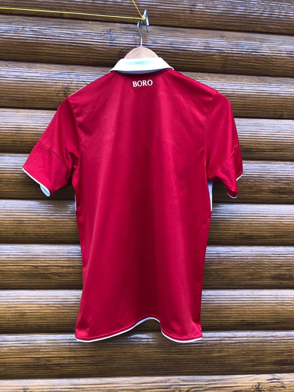 Adidas FC MIDDLESBROUGH ENGLAND HOME FOOTBALL SHIRT JERSEY Size US XS / EU 42 / 0 - 3 Thumbnail