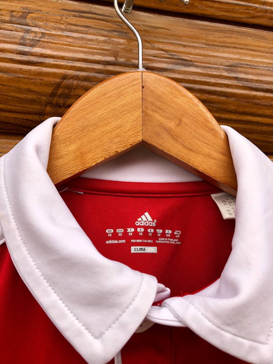 Adidas FC MIDDLESBROUGH ENGLAND HOME FOOTBALL SHIRT JERSEY Size US XS / EU 42 / 0 - 5 Thumbnail