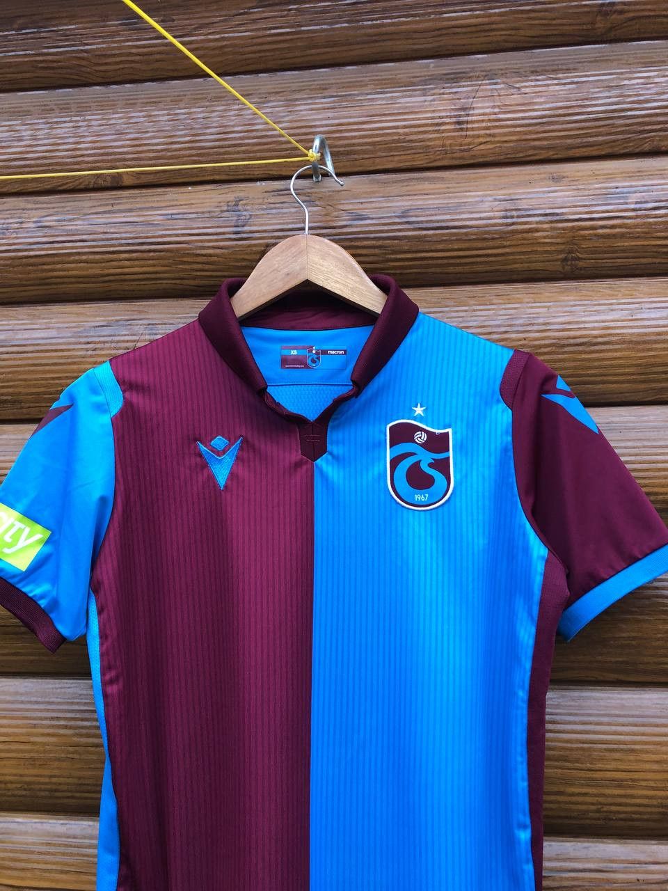 Macron TRABZONSPOR FOOTBALL SHIRT MACRON SOCCER JERSEY Size US XS / EU 42 / 0 - 2 Thumbnail