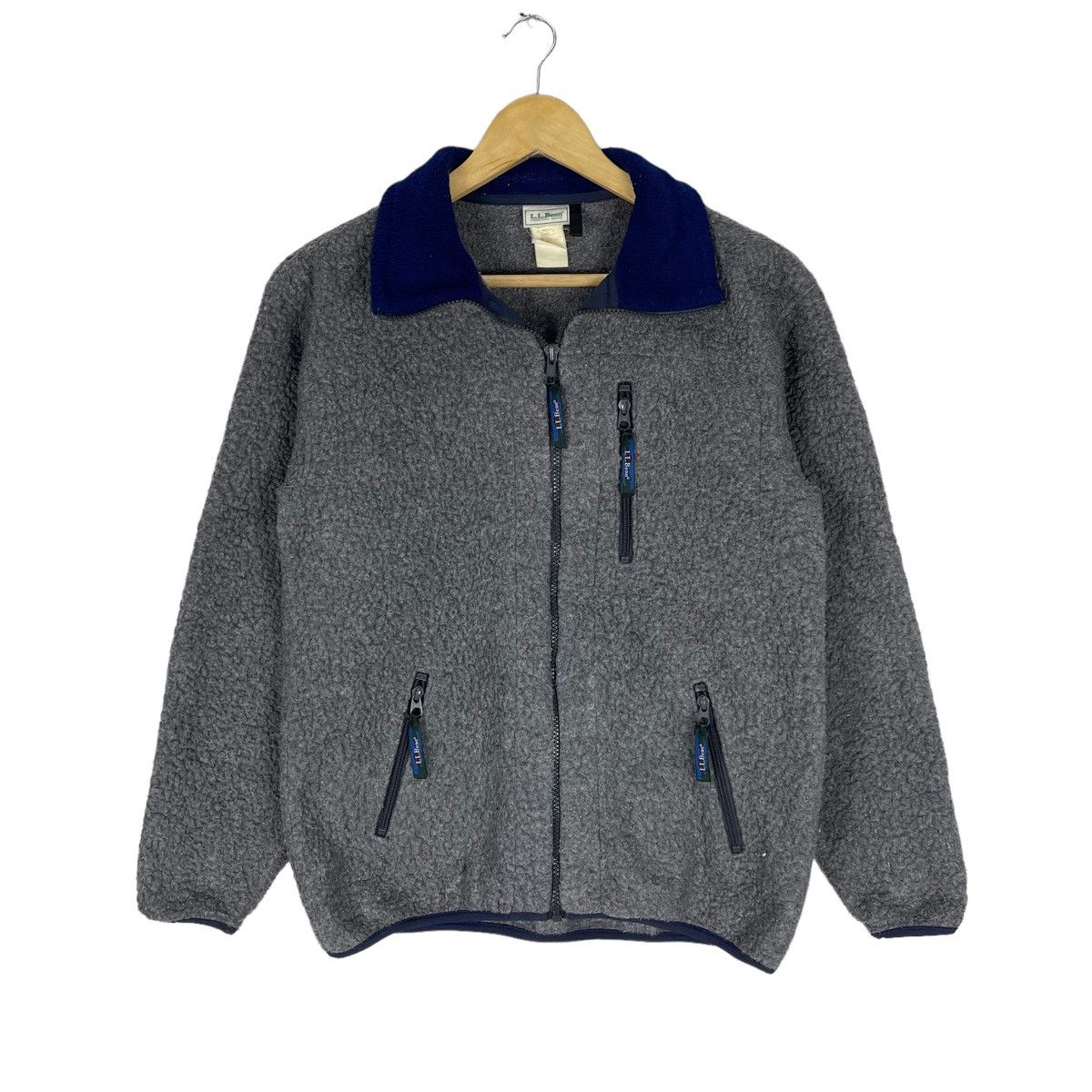 L.L. Bean × Vintage ⚡️LL BEAN FLEECE SOFT ZIPPER JACKET Size US S / EU 44-46 / 1 - 1 Thumbnail