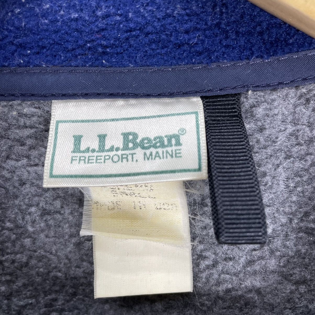 L.L. Bean × Vintage ⚡️LL BEAN FLEECE SOFT ZIPPER JACKET Size US S / EU 44-46 / 1 - 8 Thumbnail
