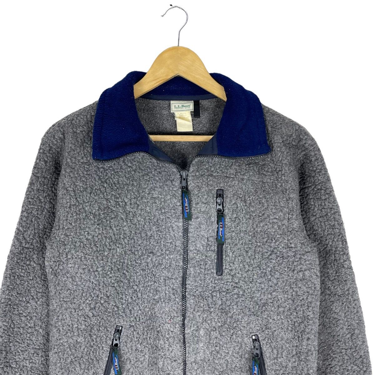 L.L. Bean × Vintage ⚡️LL BEAN FLEECE SOFT ZIPPER JACKET Size US S / EU 44-46 / 1 - 2 Thumbnail