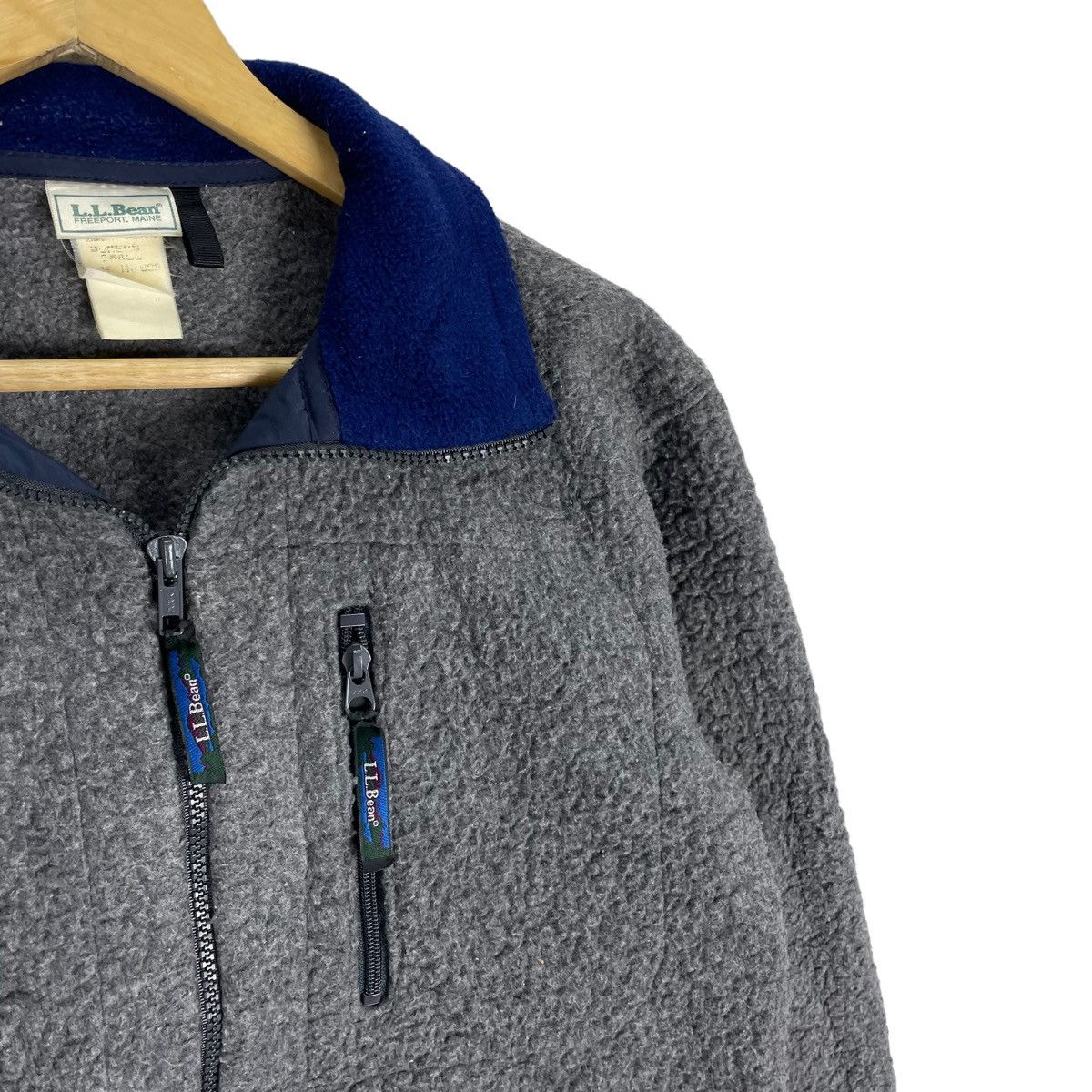 L.L. Bean × Vintage ⚡️LL BEAN FLEECE SOFT ZIPPER JACKET Size US S / EU 44-46 / 1 - 4 Thumbnail