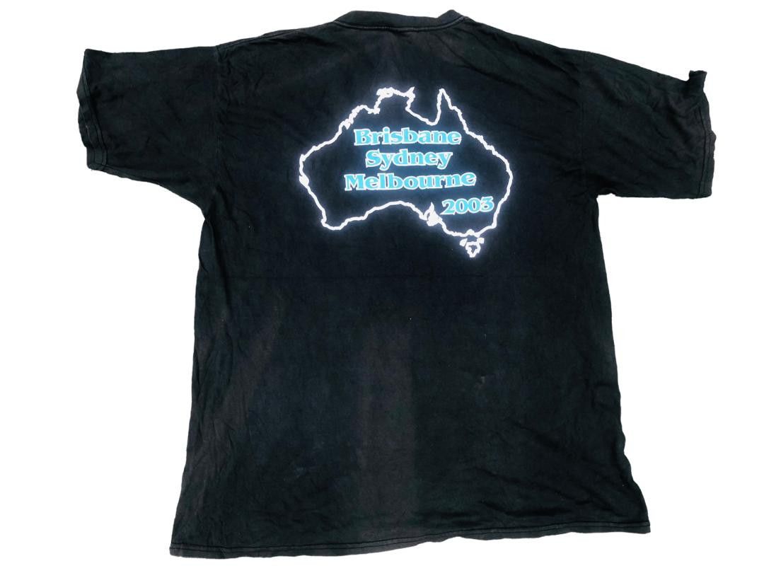 Band Tees Vintage Crossing Over Down Under Tour Designer Fashion style Size US XL / EU 56 / 4 - 3 Thumbnail