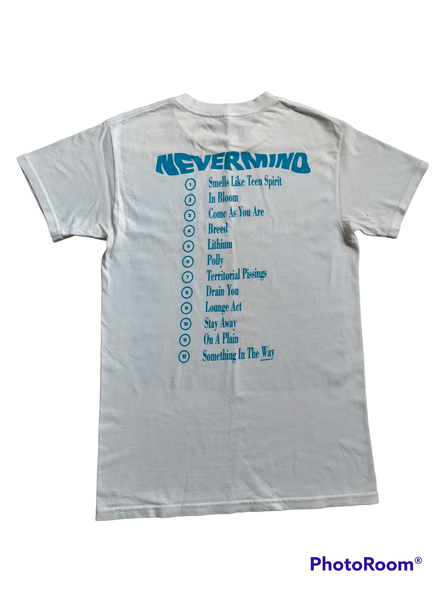 Band Tees Nirvana Nevermind tour 2002 tee Size US S / EU 44-46 / 1 - 2 Thumbnail
