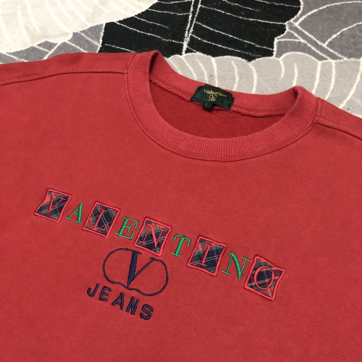 Vintage Valentino Jeans Pullover Sweatshirts