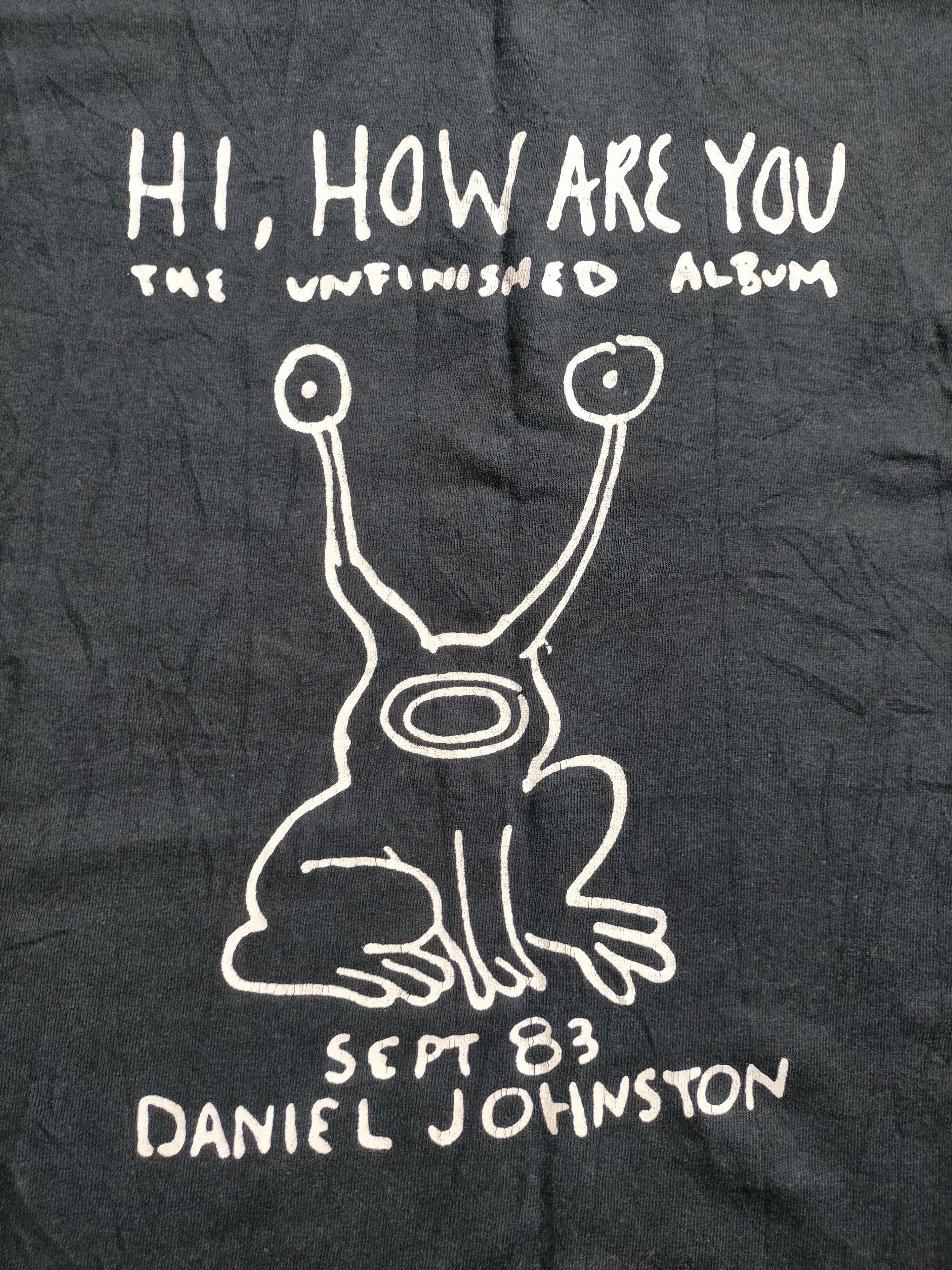 Nirvana × Vintage Daniel Johnston the unfinished album Kur Cobain tee Size US M / EU 48-50 / 2 - 3 Thumbnail