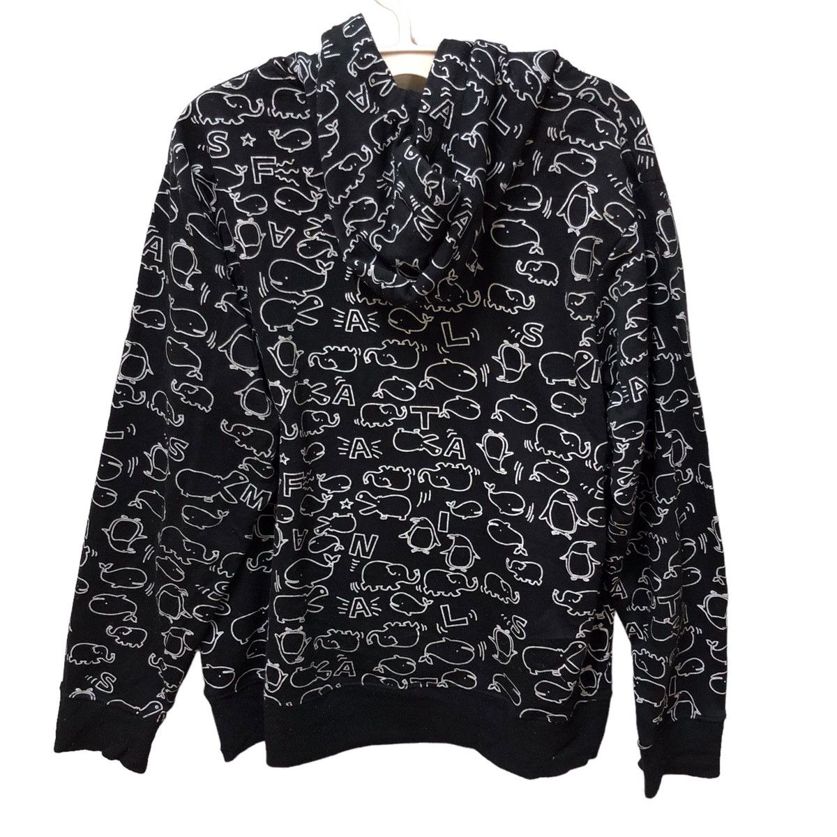 Fat animal fullprint hoodie