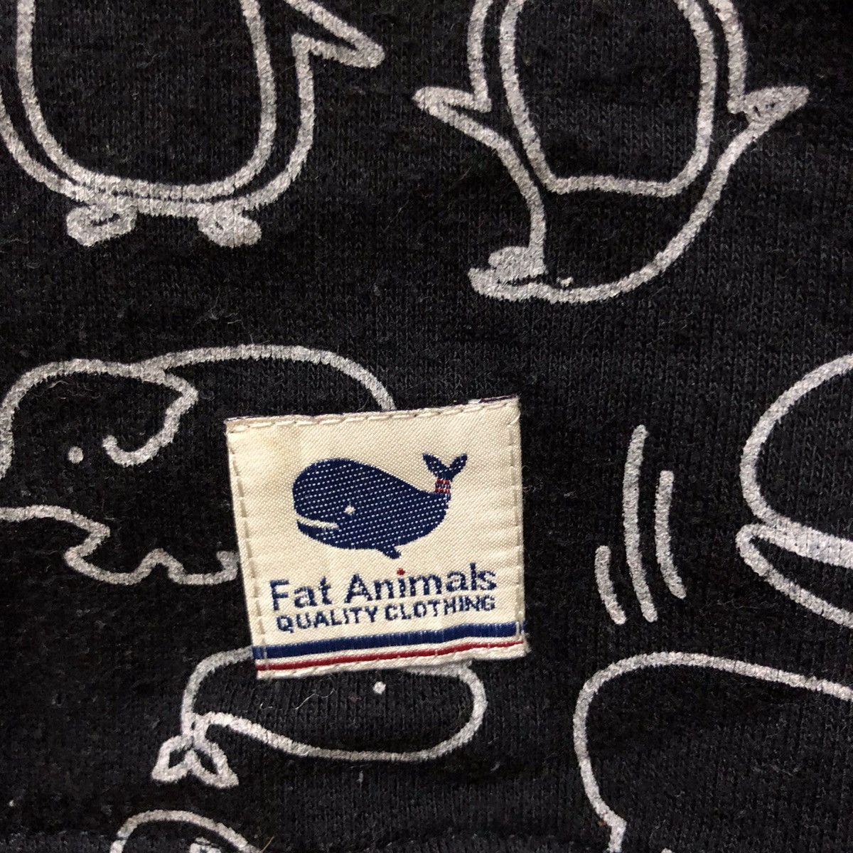 Fat animal fullprint hoodie