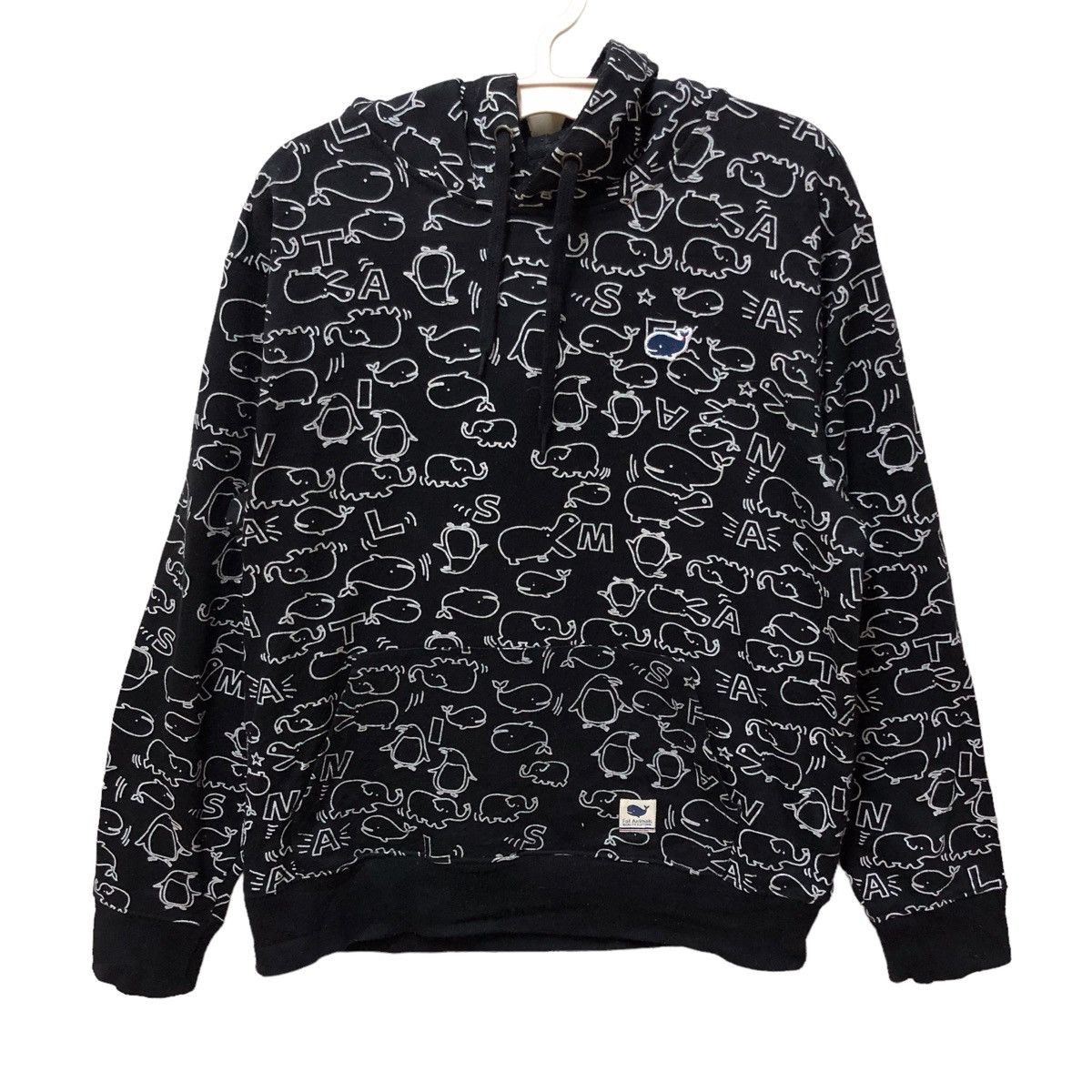 Fat animal fullprint hoodie