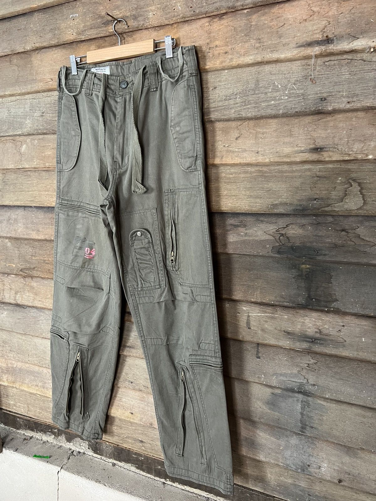 Japanese Brand CARGO PANTS SURPLUS TEX MULTIPOCKET TRAVIS SCOTT STYLE Size US 31 - 10 Thumbnail