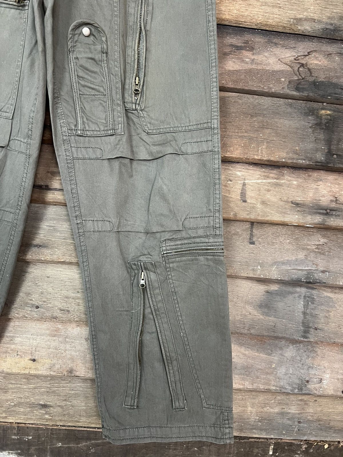 Japanese Brand CARGO PANTS SURPLUS TEX MULTIPOCKET TRAVIS SCOTT STYLE Size US 31 - 8 Thumbnail