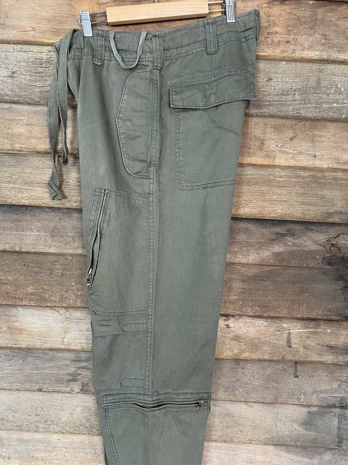 Japanese Brand CARGO PANTS SURPLUS TEX MULTIPOCKET TRAVIS SCOTT STYLE Size US 31 - 21 Thumbnail