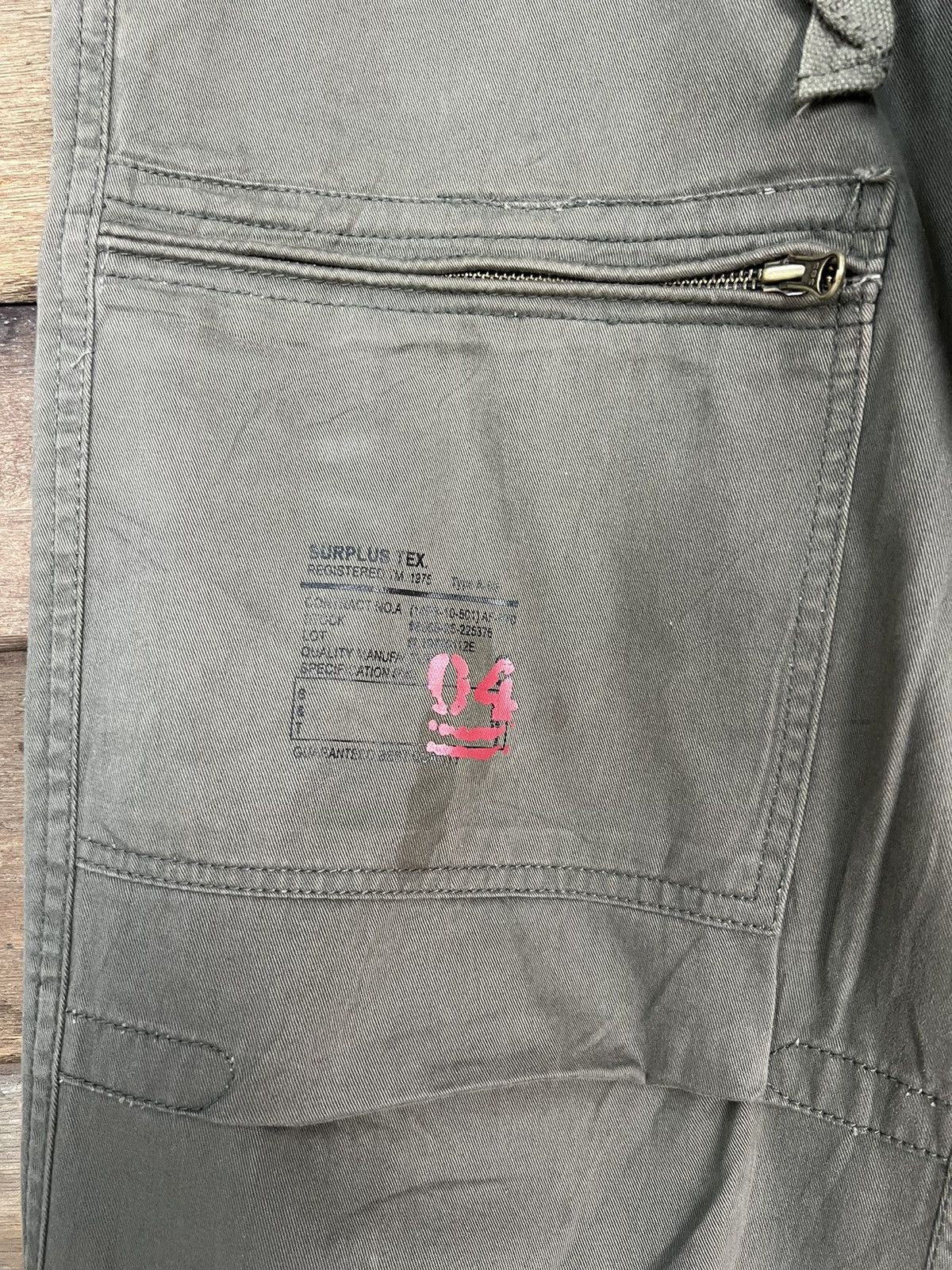 Japanese Brand CARGO PANTS SURPLUS TEX MULTIPOCKET TRAVIS SCOTT STYLE Size US 31 - 9 Thumbnail