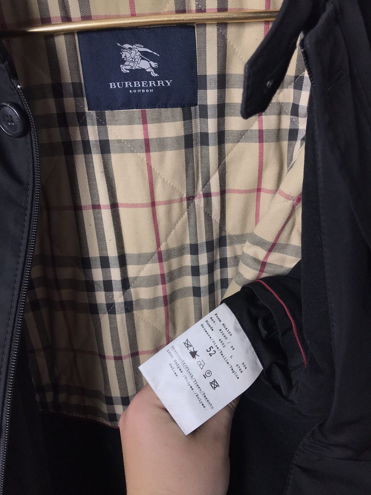 Burberry Burberry Vintage Jacket Size US L / EU 52-54 / 3 - 4 Thumbnail