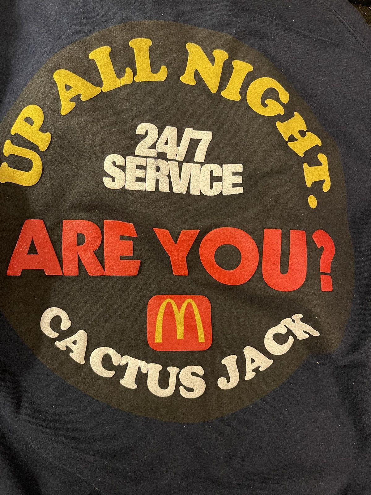 Cactus Plant Flea Market × Travis Scott Travis Scott X McDonald’s Up All Night Hoodie Size US L / EU 52-54 / 3 - 2 Thumbnail