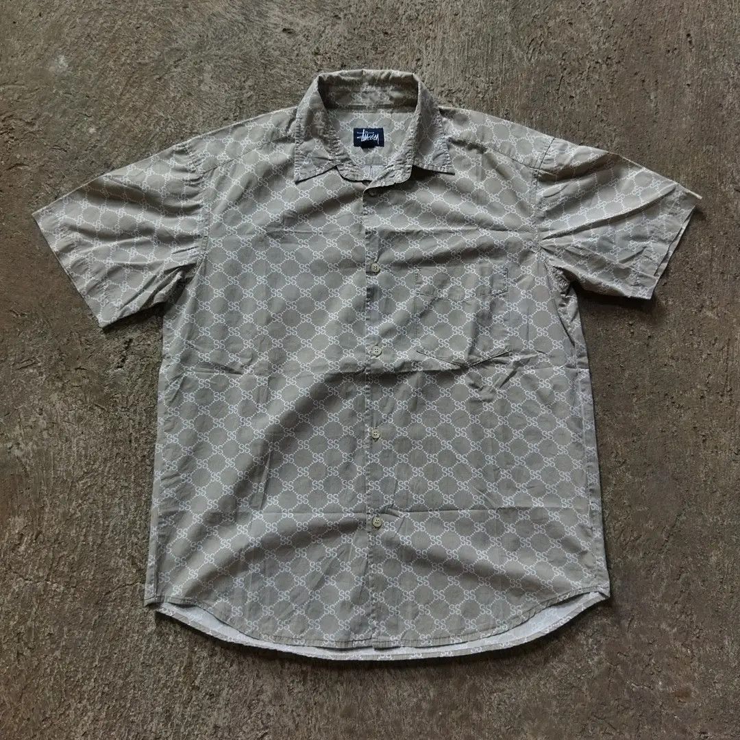 Stussy × Vintage Stussy monogram Size US S / EU 44-46 / 1 - 1 Thumbnail