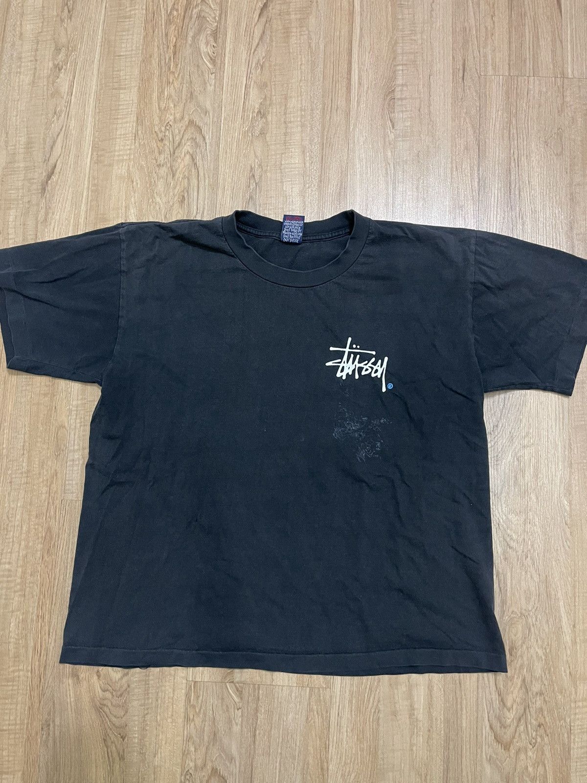 Vintage stussy made in usa tshirt