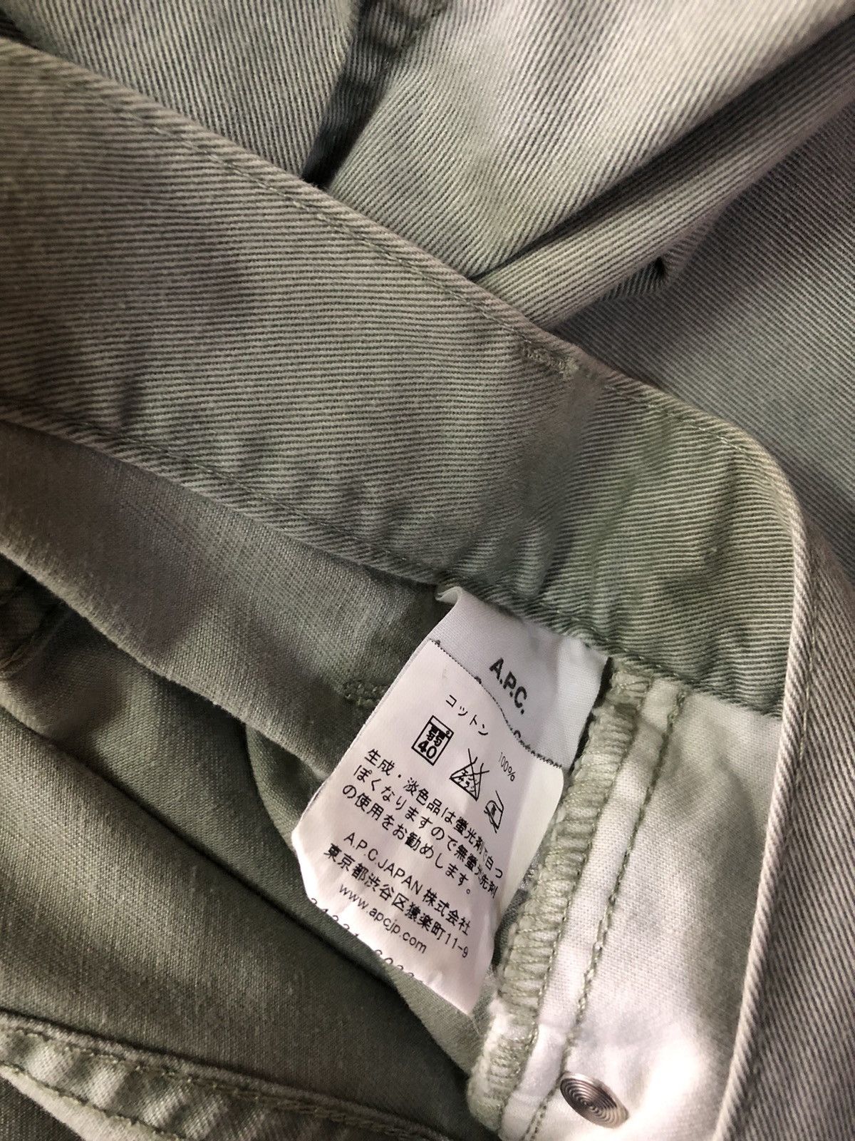 A.P.C. 1990s apc straight cut #B3 Size US 29 - 7 Thumbnail