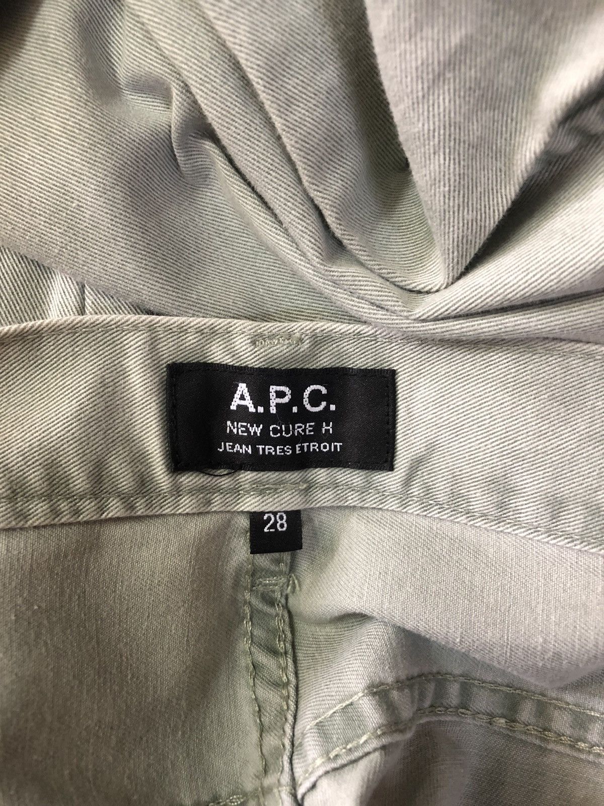 A.P.C. 1990s apc straight cut #B3 Size US 29 - 6 Thumbnail