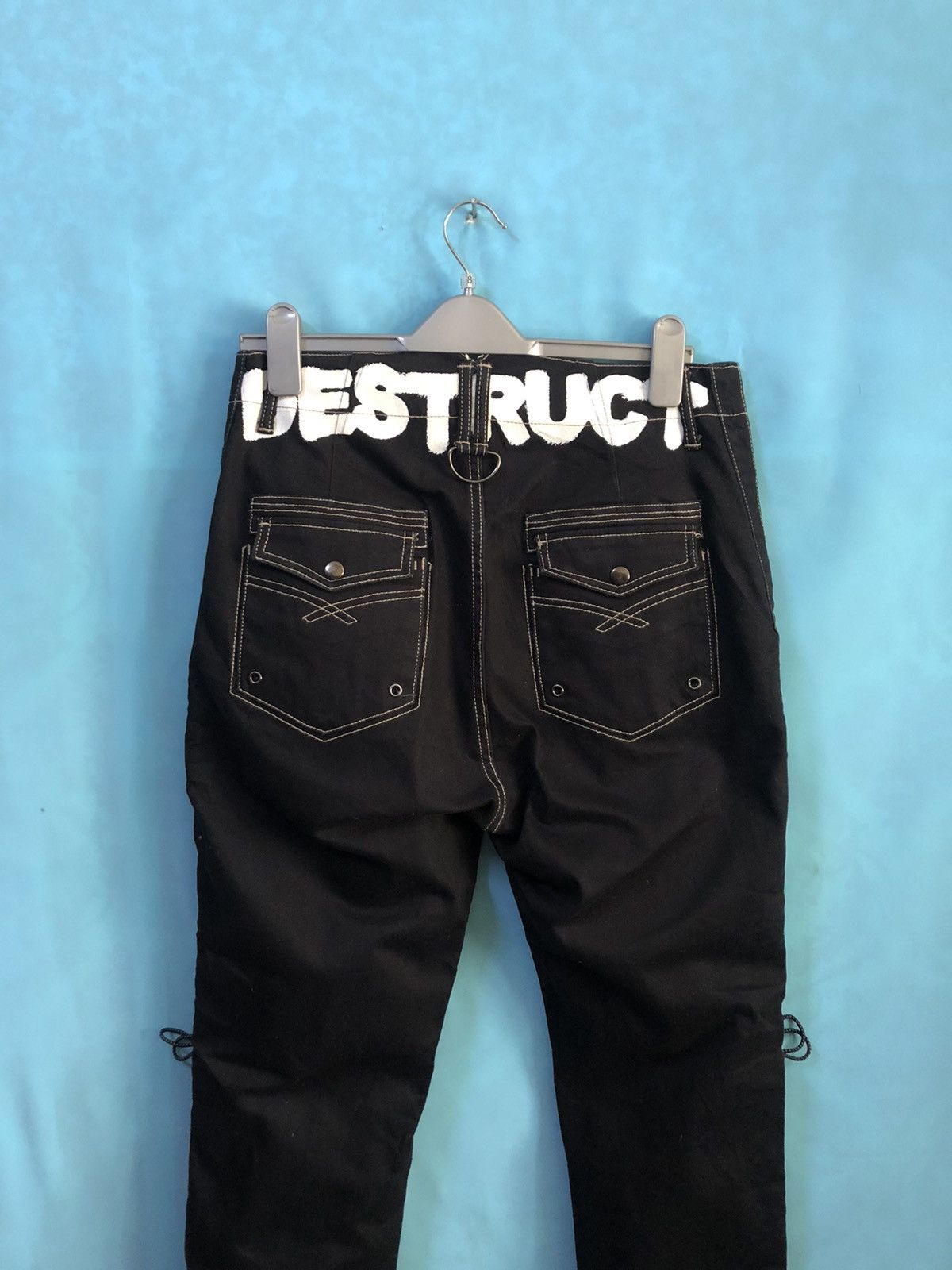 PPFM desctruct strap punk new wave #B2 Size US 32 / EU 48 - 3 Thumbnail