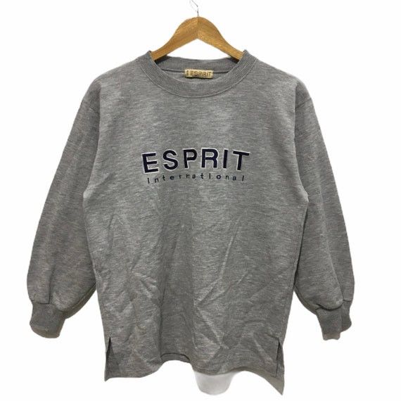 ESPRIT International Sweatshirt Spell Out Jumper Pullover