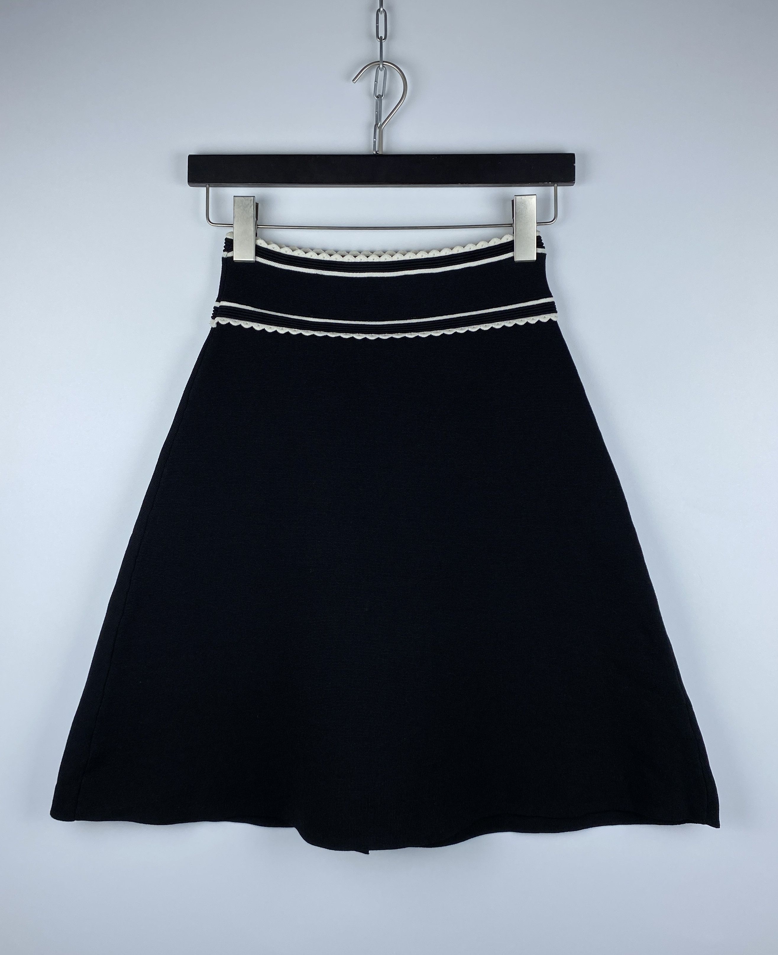 Sandro Sandro Paris Knit A-line Skirt Size XS Size 25" / US 0 / IT 36 - 7 Thumbnail