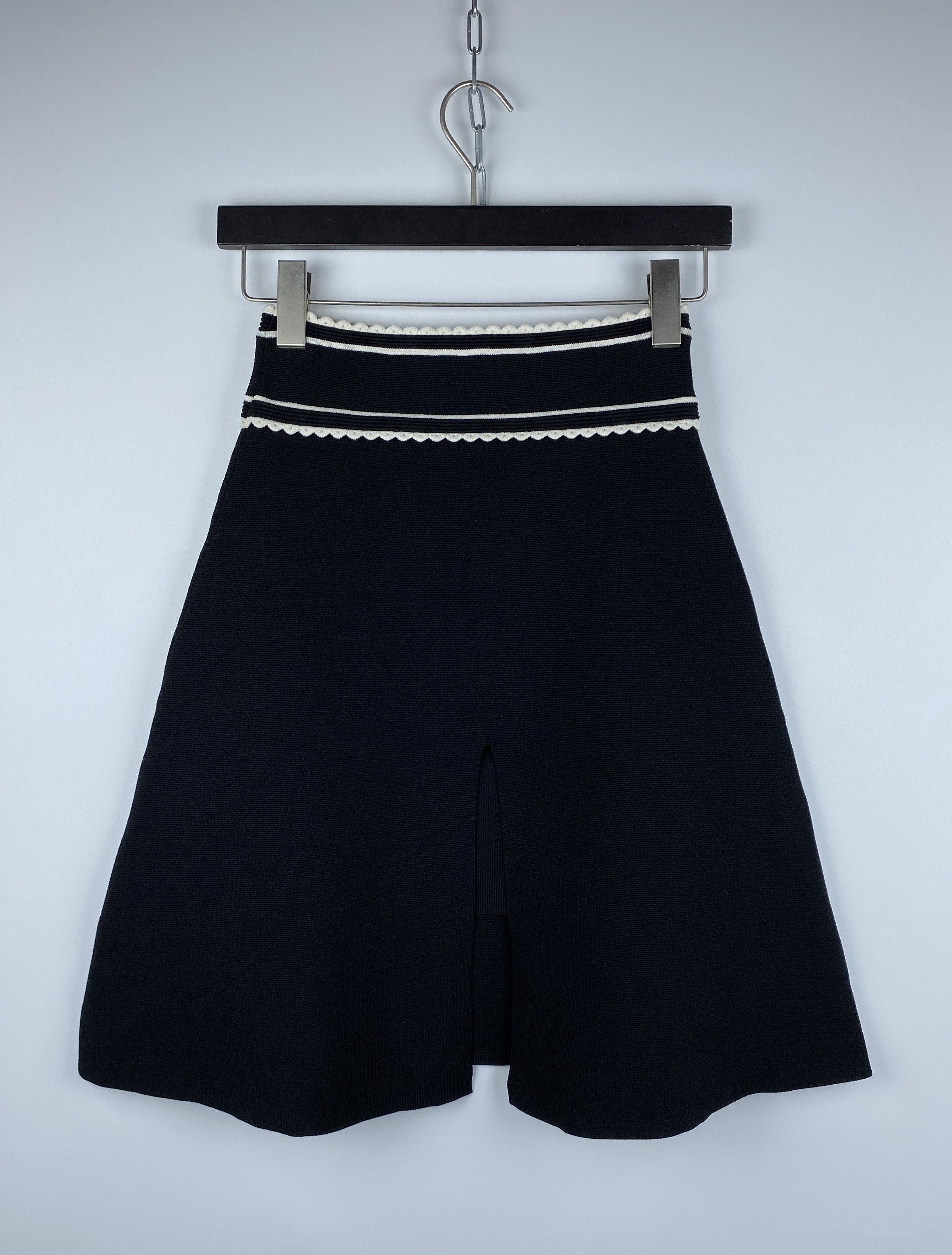 Sandro Sandro Paris Knit A-line Skirt Size XS Size 25" / US 0 / IT 36 - 3 Thumbnail
