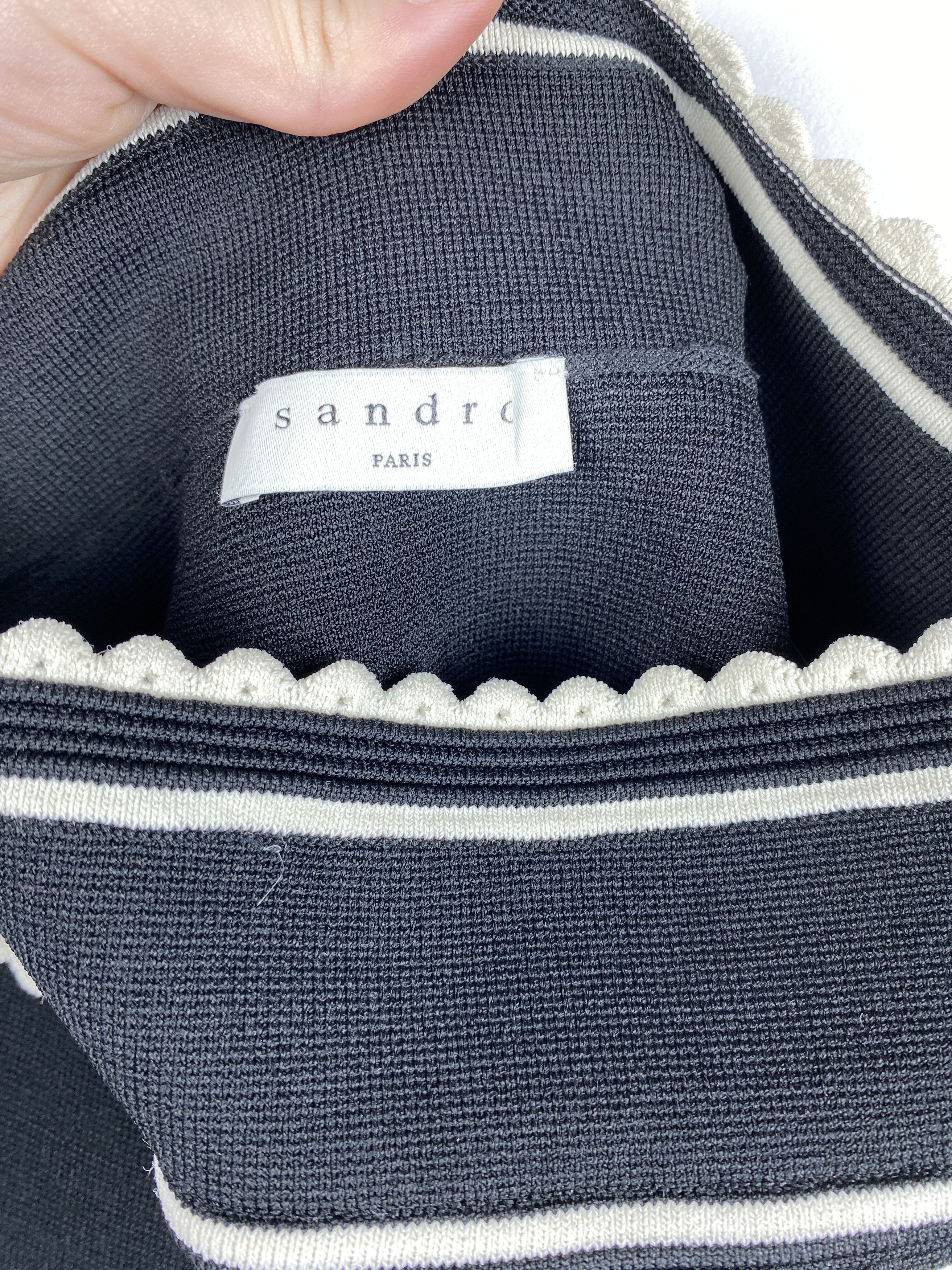 Sandro Sandro Paris Knit A-line Skirt Size XS Size 25" / US 0 / IT 36 - 8 Thumbnail