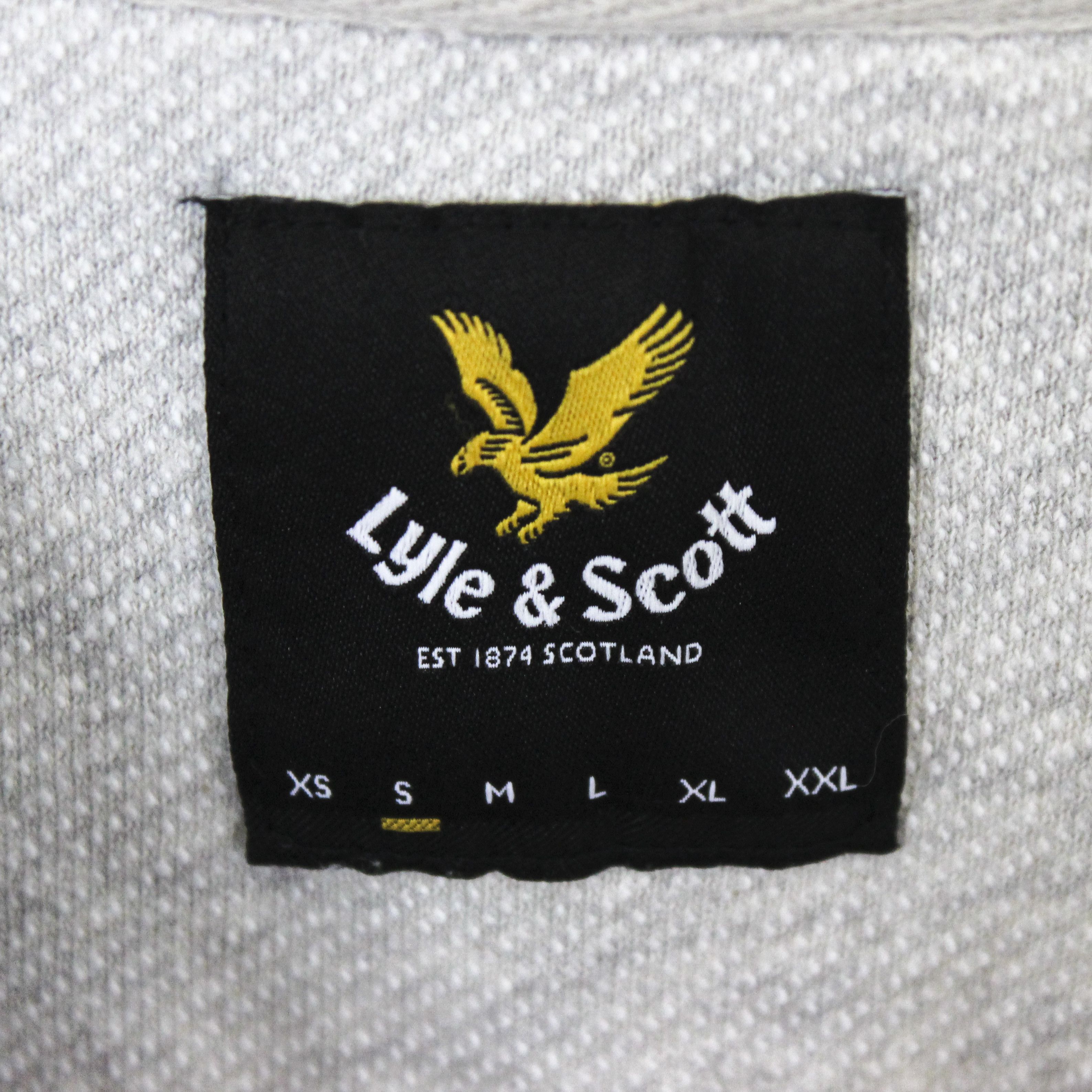 Lyle & Scott Pullover Jumper Sweatshirt Crew Neck Gray Cotton Sweater Top Size US S / EU 44-46 / 1 - 5 Thumbnail
