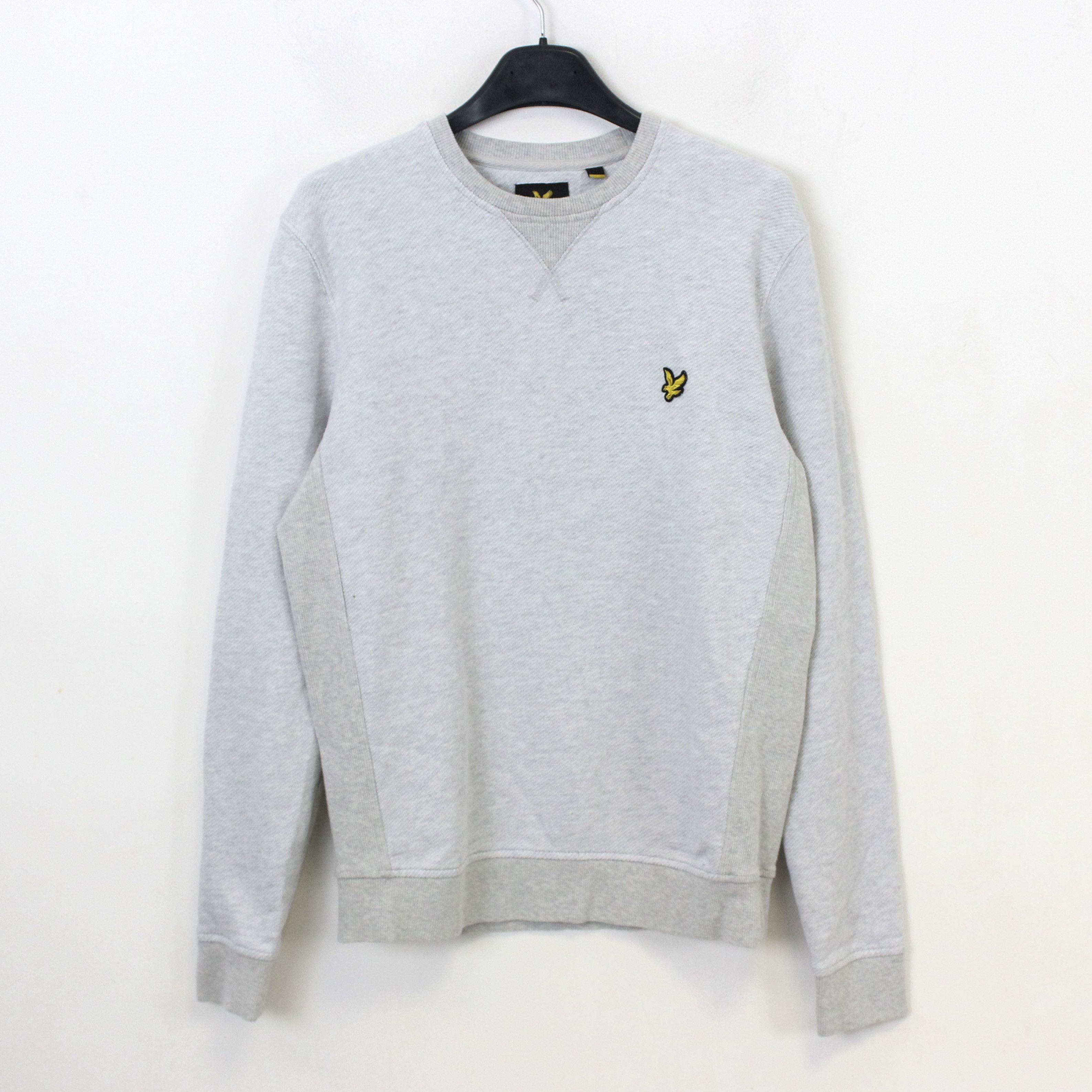 Lyle & Scott Pullover Jumper Sweatshirt Crew Neck Gray Cotton Sweater Top Size US S / EU 44-46 / 1 - 1 Thumbnail