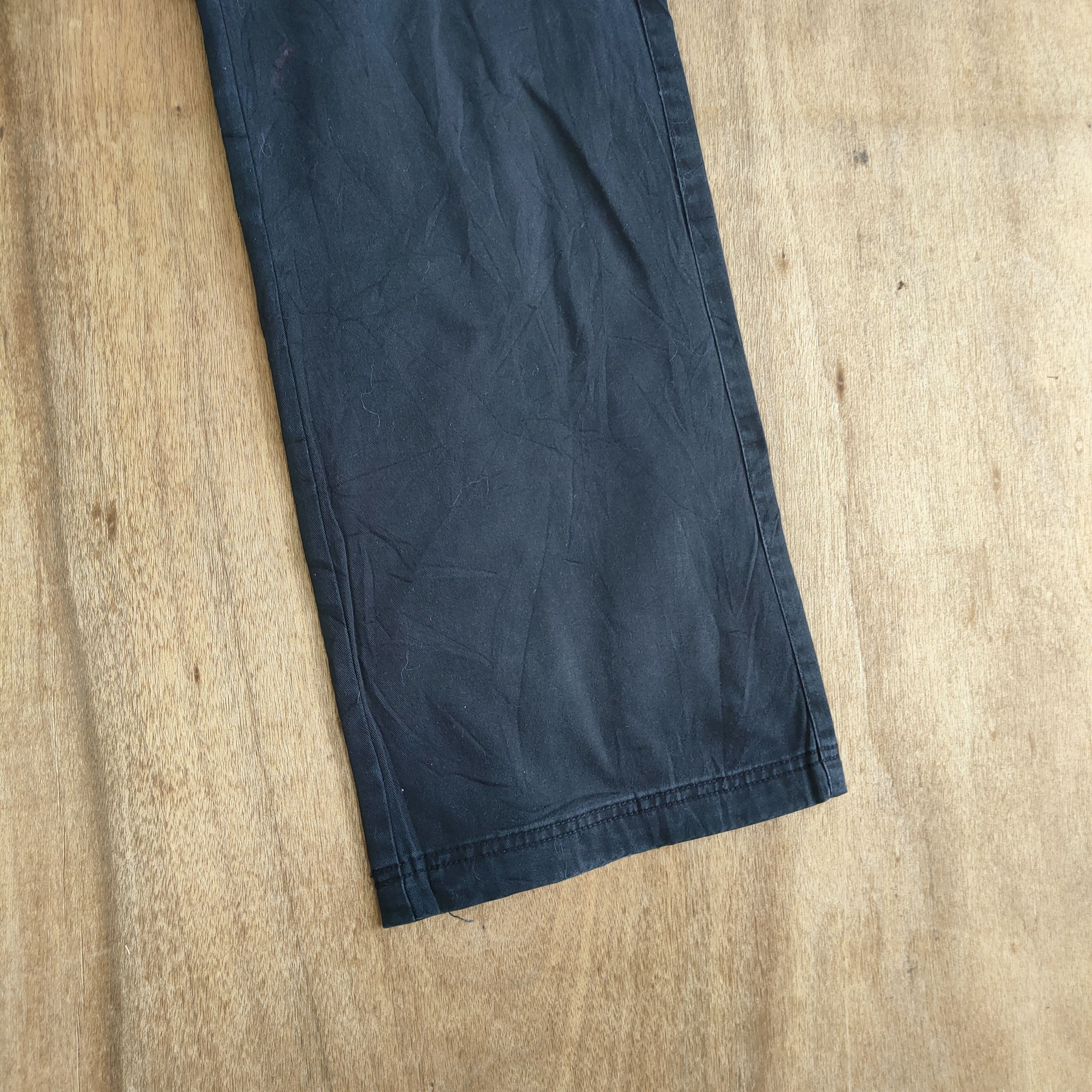 Japanese Brand VINTAGE JAPANESE BRAND BLACK FLARED CARGO PANTS Size US 29 - 7 Thumbnail