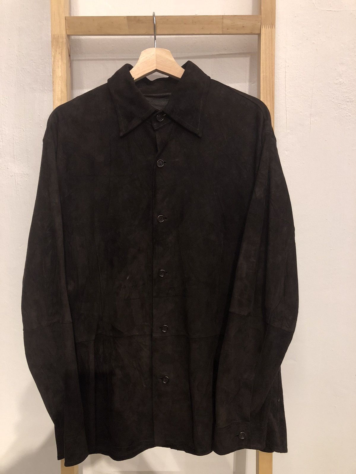 image of Loewe Full Leather Skin in Brown, Men's (Size Large)