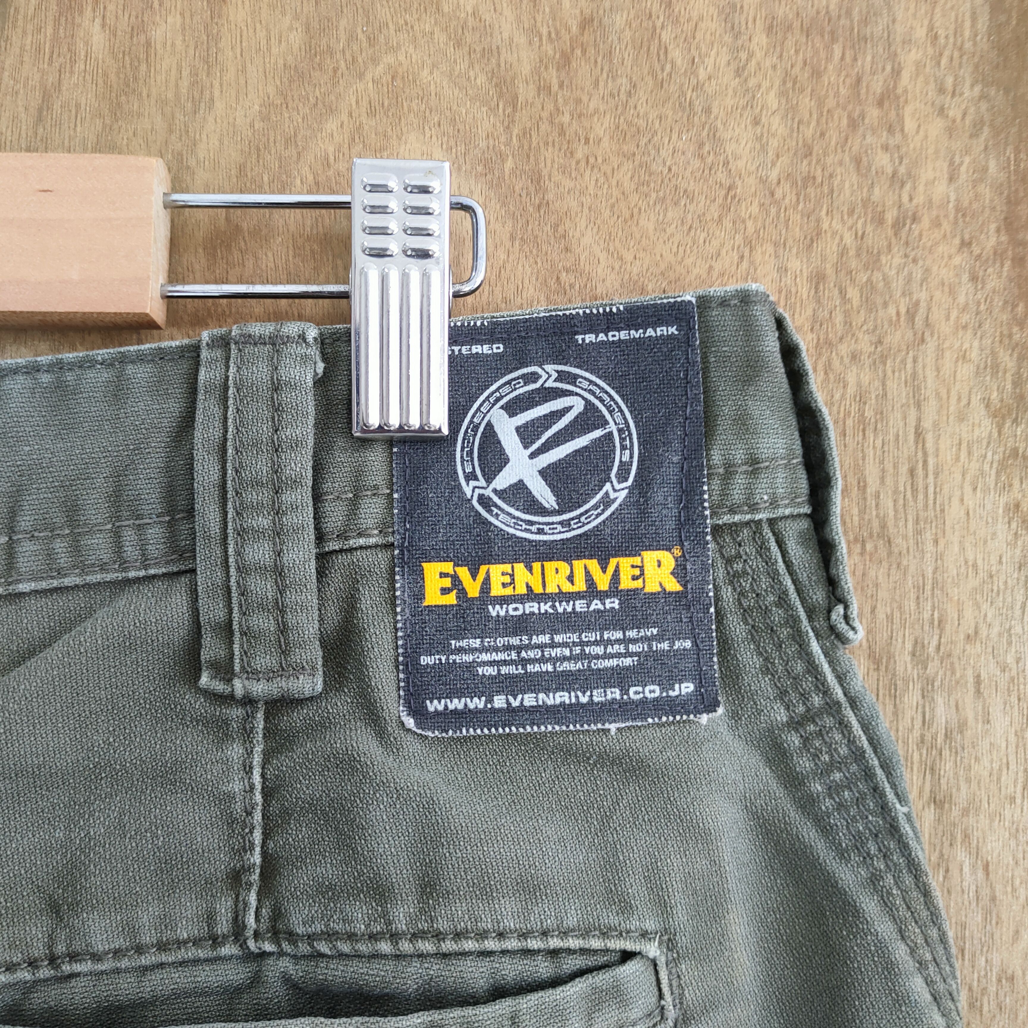 Japanese Brand VINTAGE EVENRIVER FADED CARGO PANTS Size US 34 / EU 50 - 12 Thumbnail