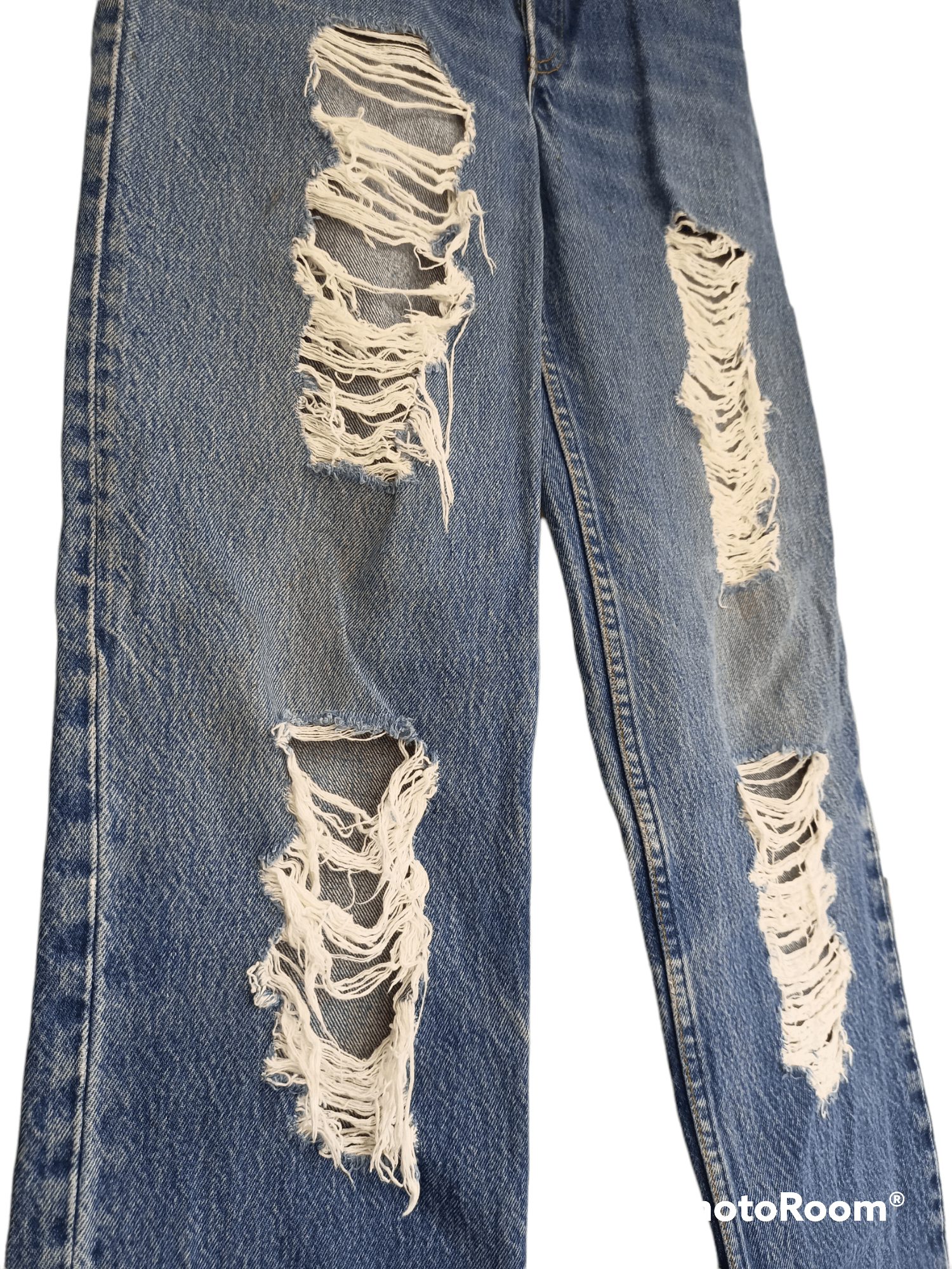Levi's Vintage Levis 501 Distressed Denim Jeans Size US 30 / EU 46 - 8 Thumbnail