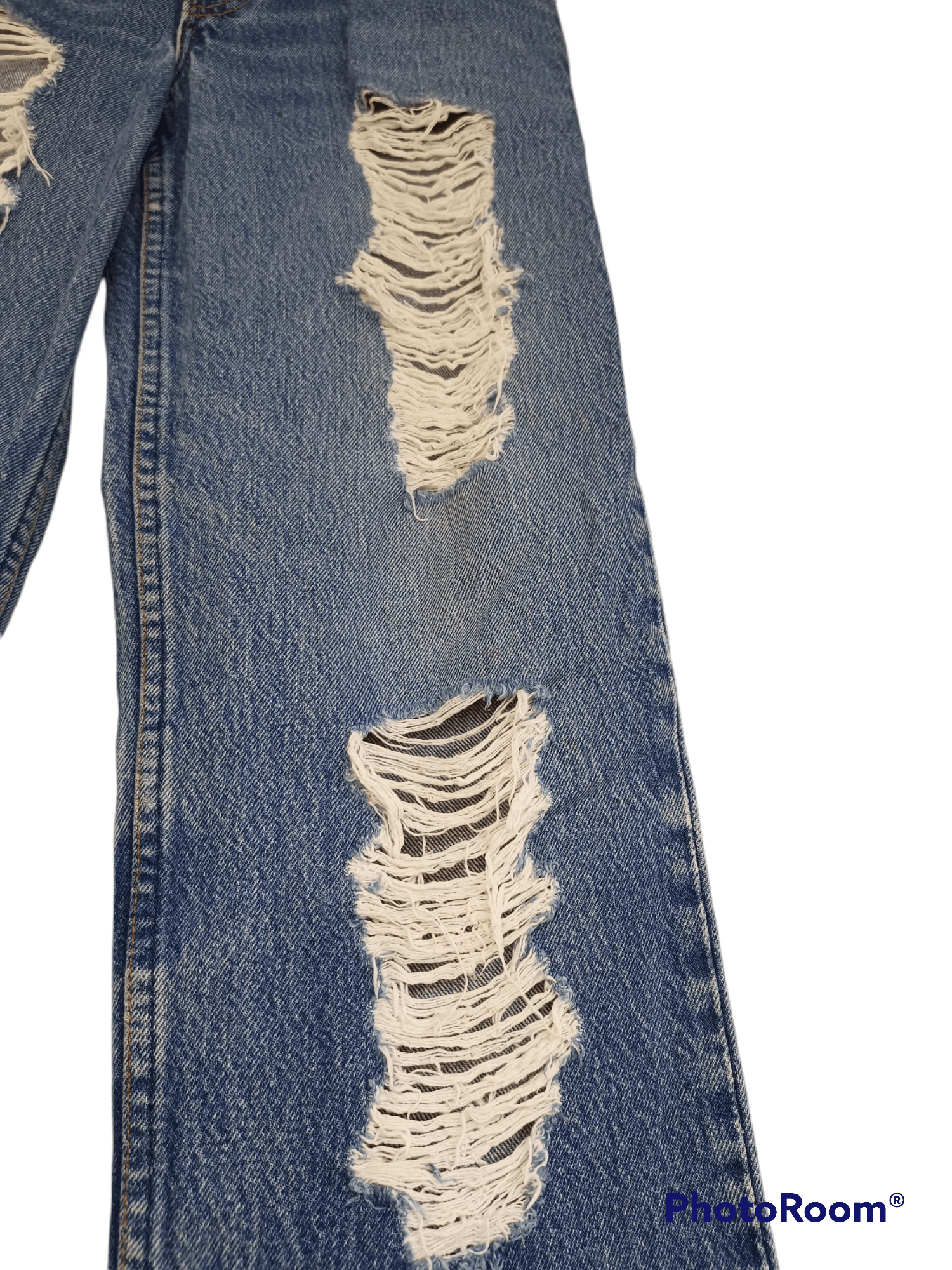Levi's Vintage Levis 501 Distressed Denim Jeans Size US 30 / EU 46 - 7 Thumbnail