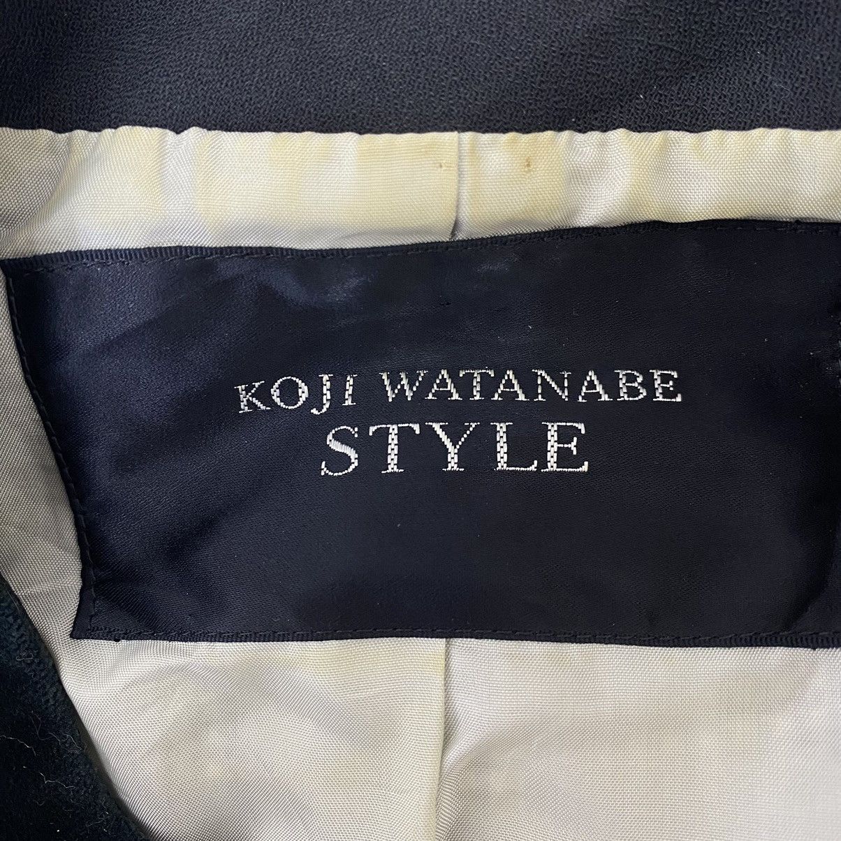 Japanese Brand × Vintage KOJI WATANABE STYLE Tartan Check Button Up Style Coat Size XS / US 0-2 / IT 36-38 - 4 Thumbnail