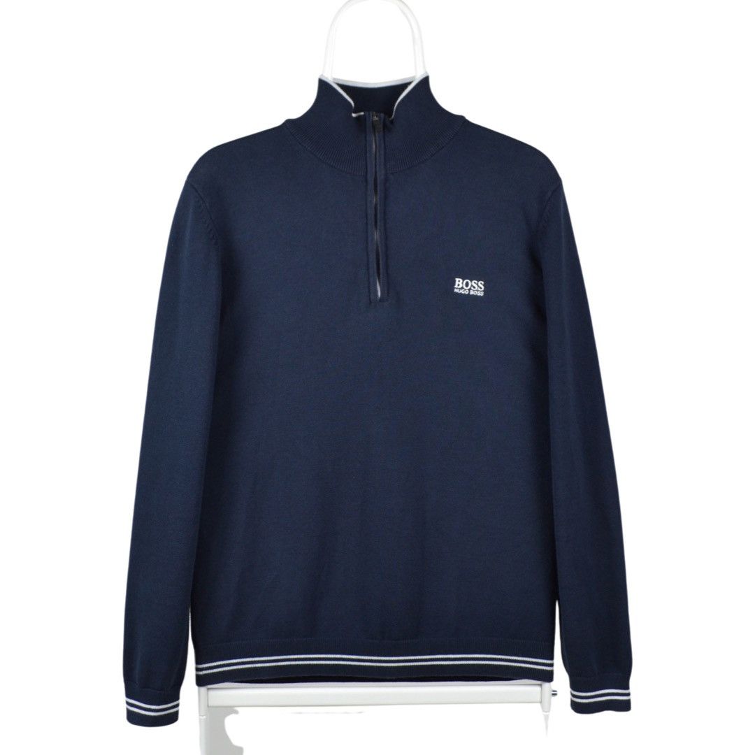 Hugo Boss Hugo Boss 1/4 Zip Sweater RN73616 | Grailed