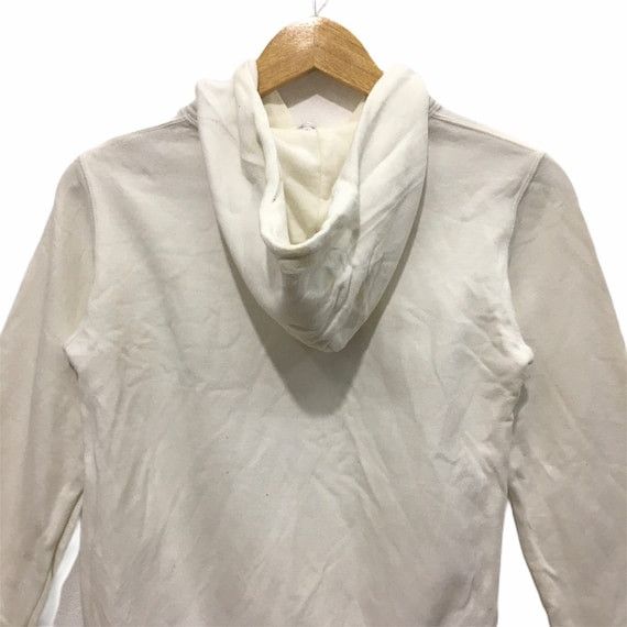 Rare GYMPHLEX White Hoodie Pocket Sweater Made in England