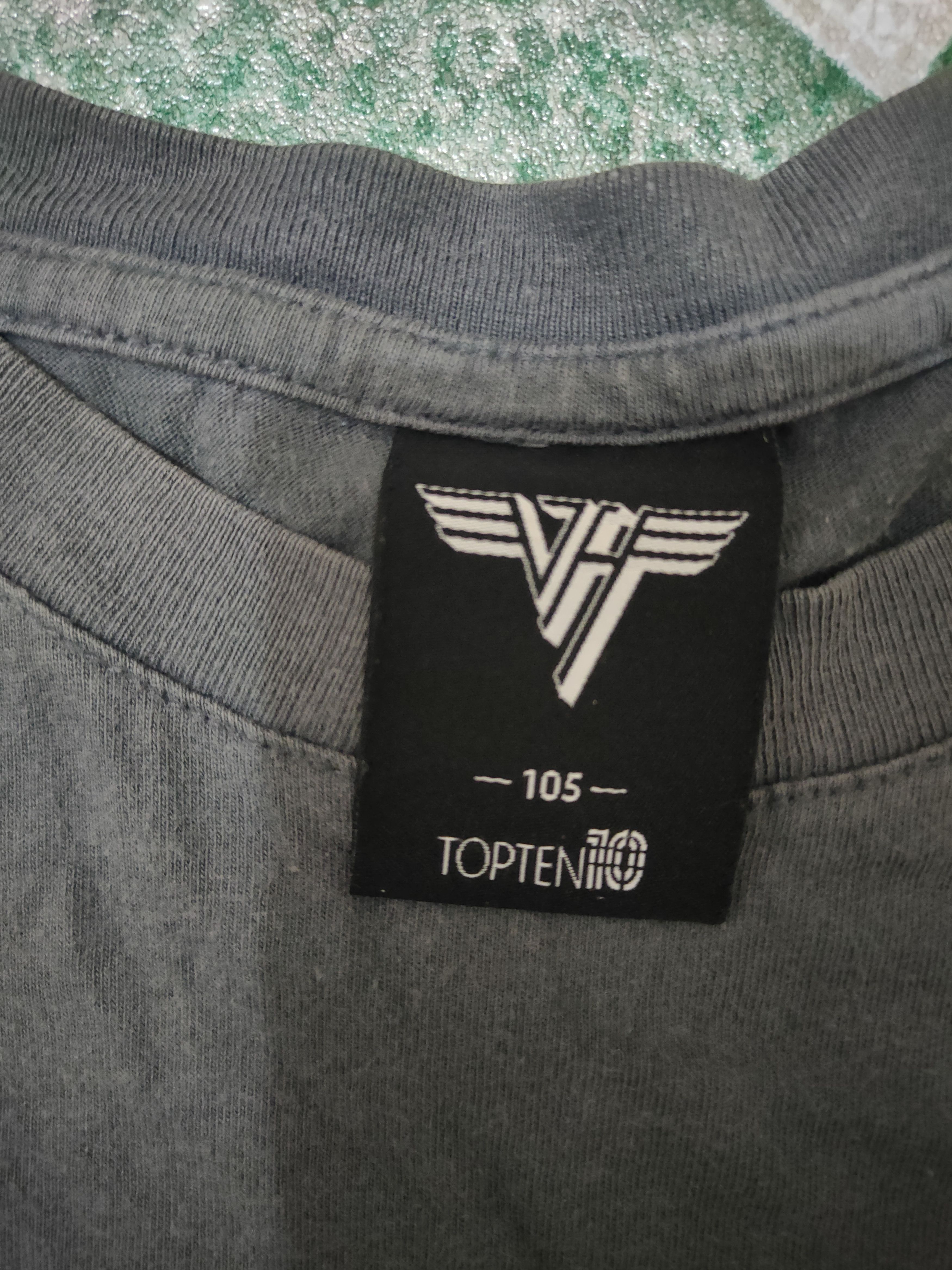 Band Tees Distressed Thrashed Van Halen Sun faded t shirt Size US L / EU 52-54 / 3 - 4 Thumbnail