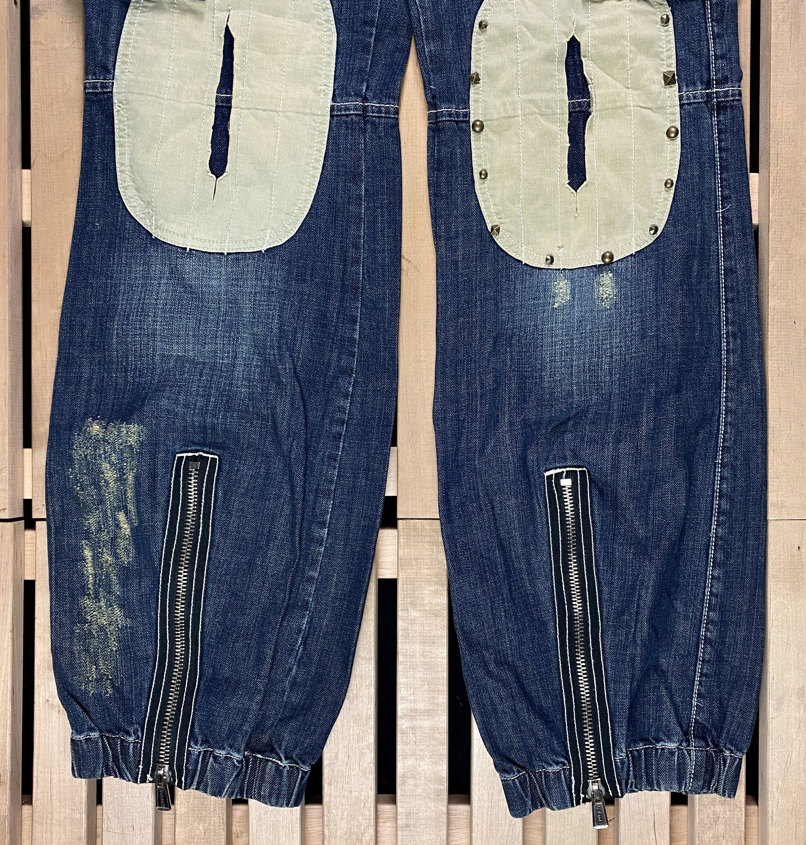 Handmade × Vintage Mens Drill Pants Streetwear Size 30 Size US 30 / EU 46 - 3 Thumbnail