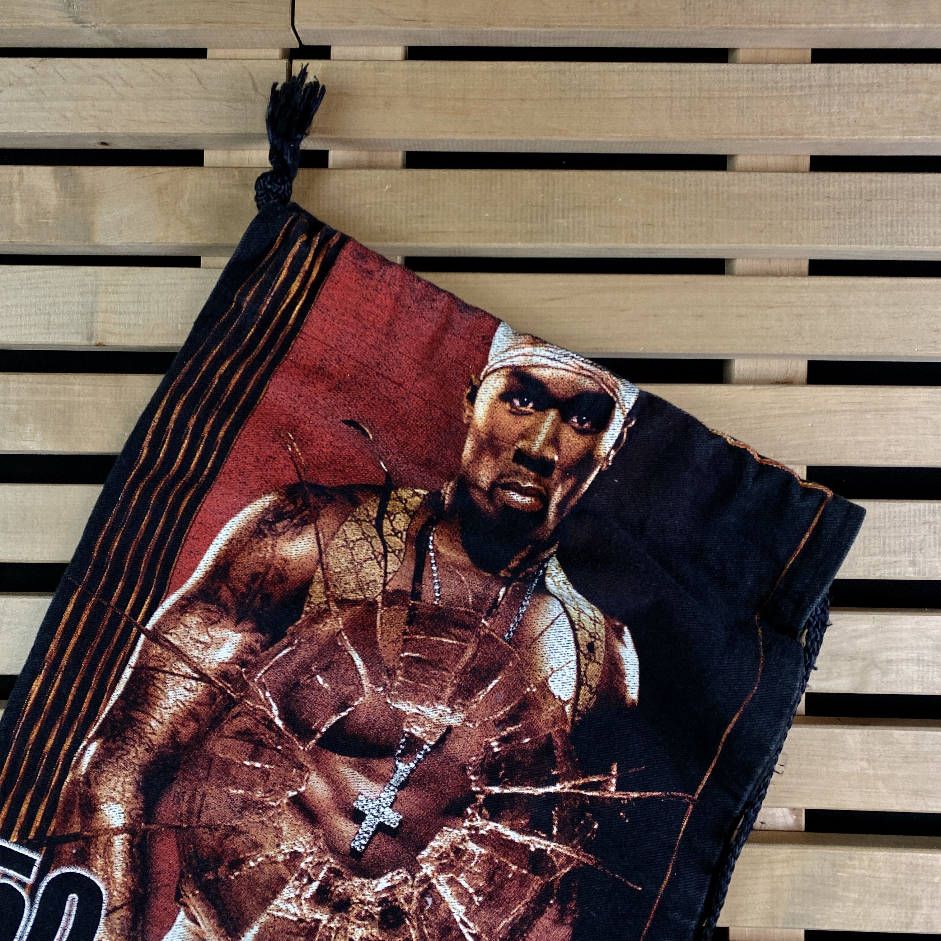50 Cent × Band Tees × Vintage Mens Vintage Bag 50 Cent Size ONE SIZE - 2 Thumbnail