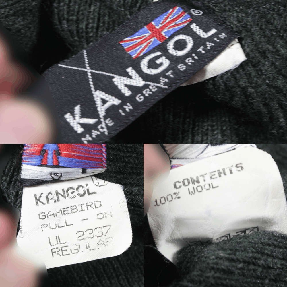Kangol 90S Logo Wool Gamebird Hat Vintage Size ONE SIZE - 4 Thumbnail