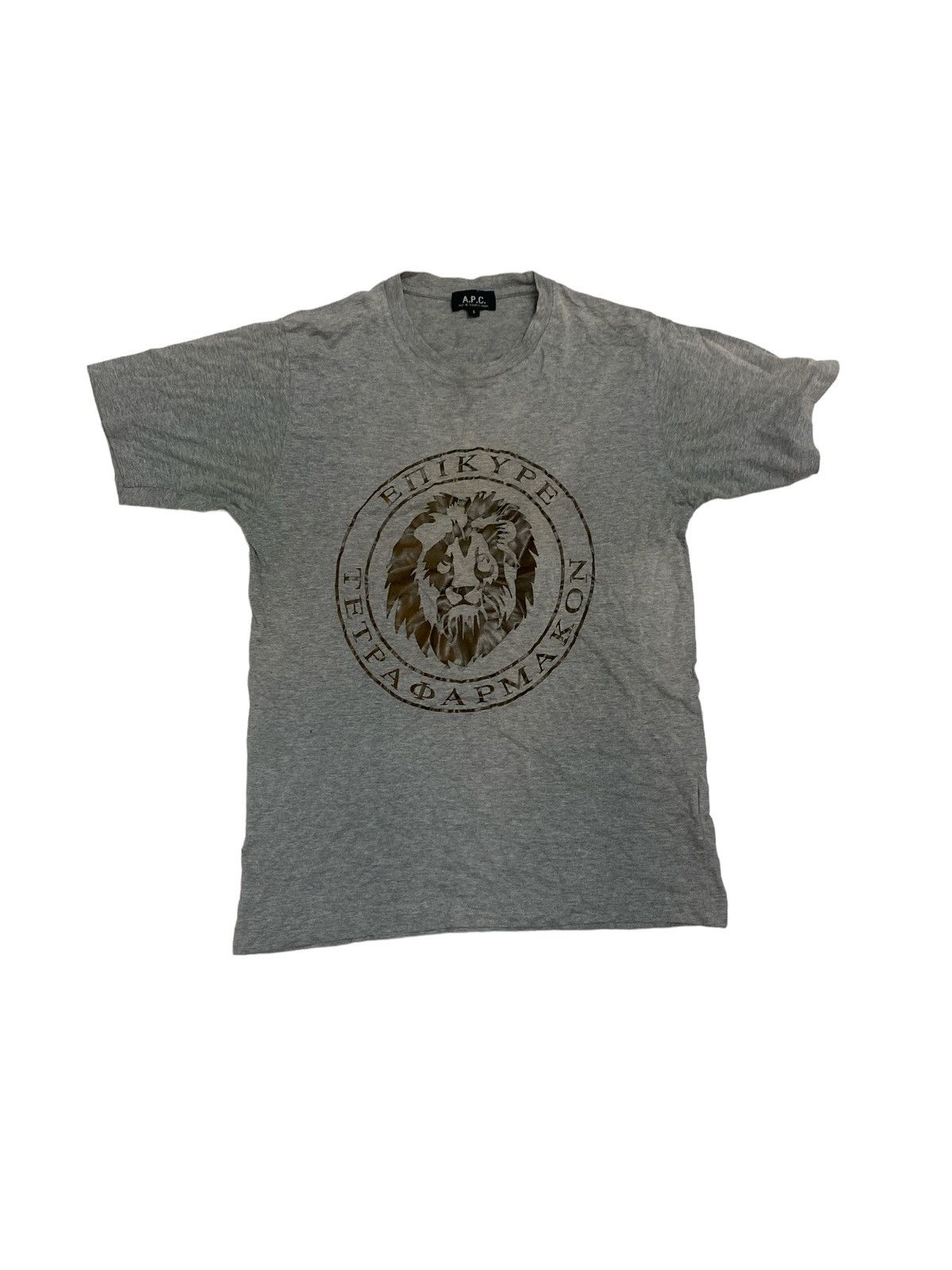 Apc Tshirt Enikype Tetpaiapmakon Distressed