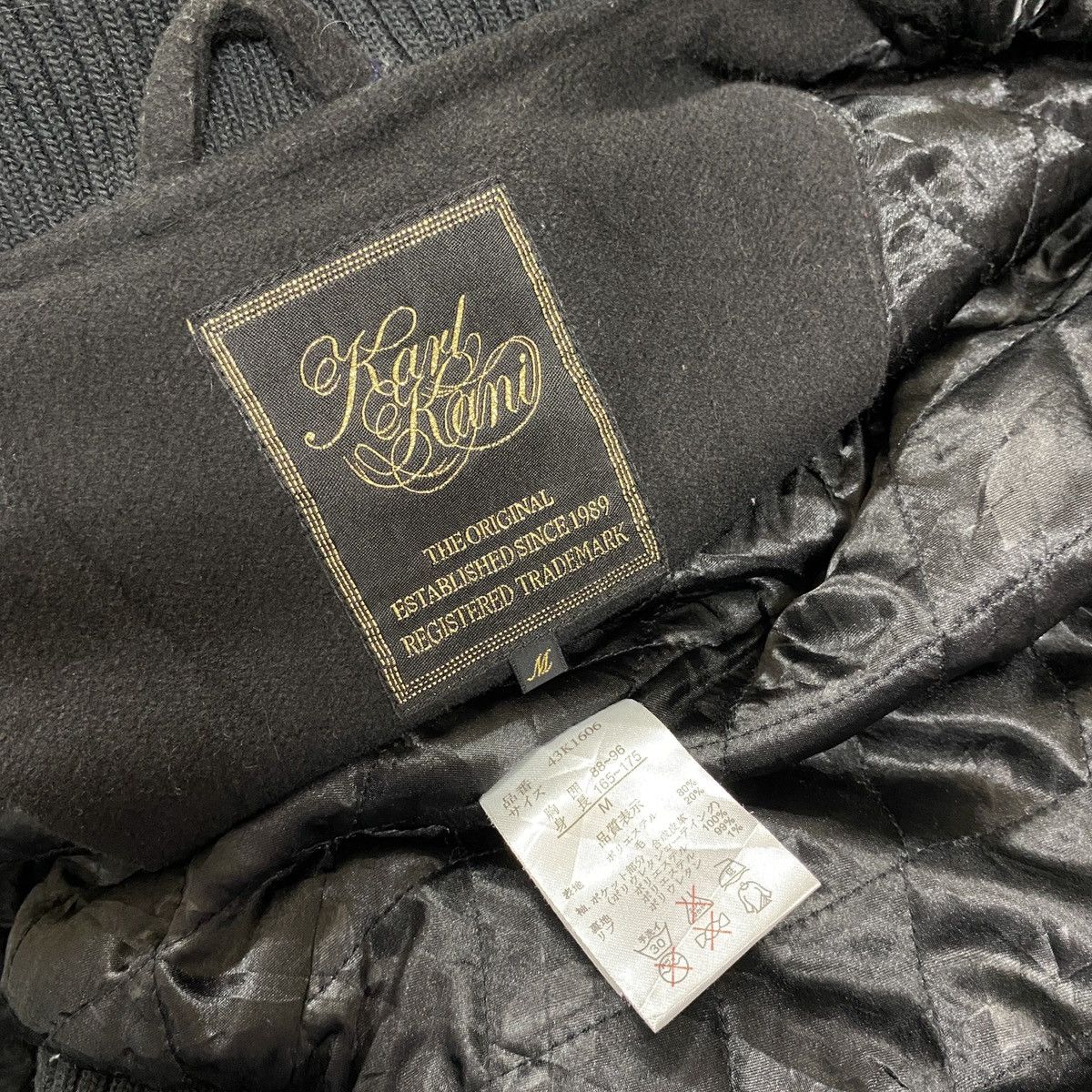 Jay-Z × Karl Kani Karl Kani Bomber Wool Varsity Jacket Quilted Lined Size US M / EU 48-50 / 2 - 13 Thumbnail