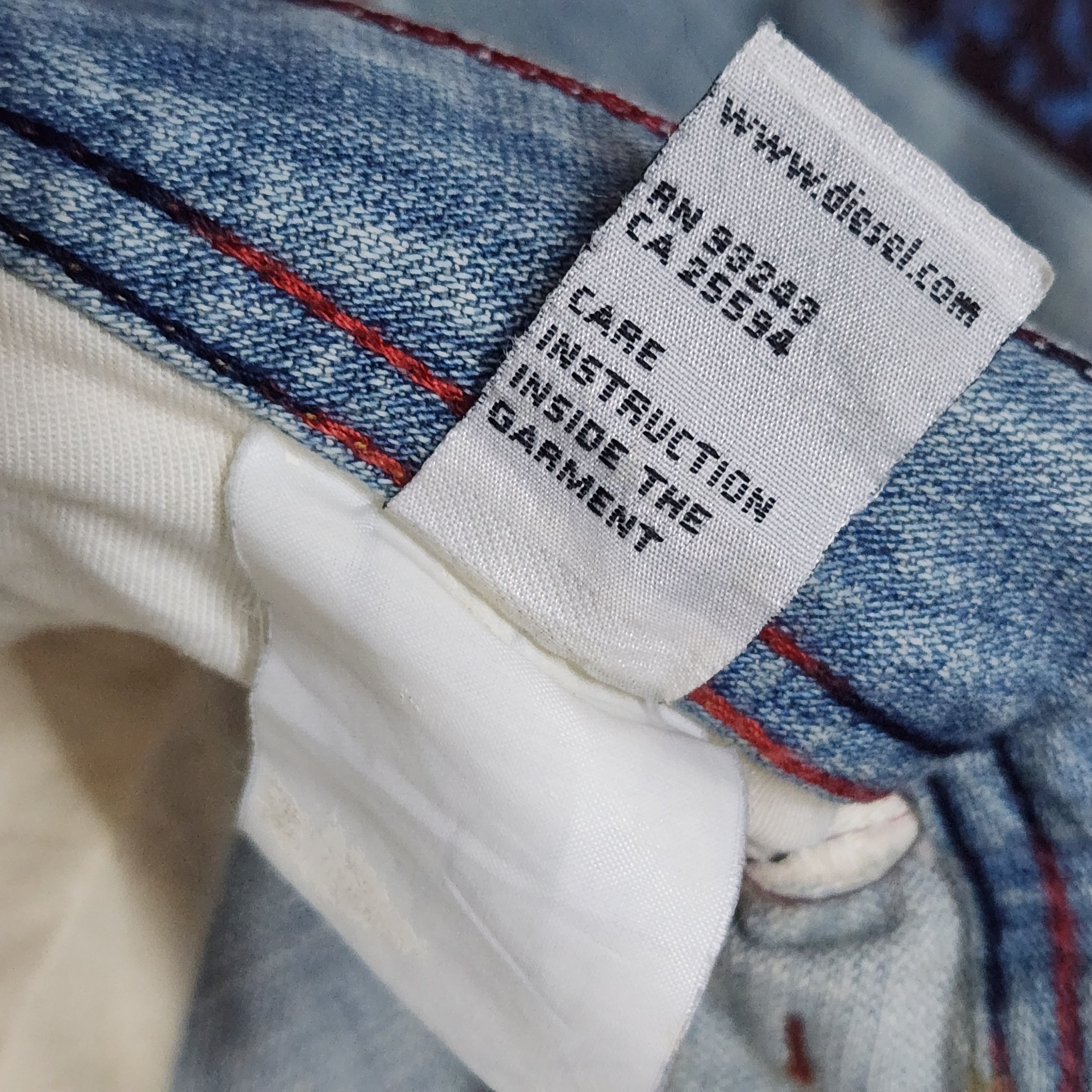Diesel × Vintage Mudwash Diesel Vintage Two Buttons Jeans Italy Size US 31 - 2 Thumbnail